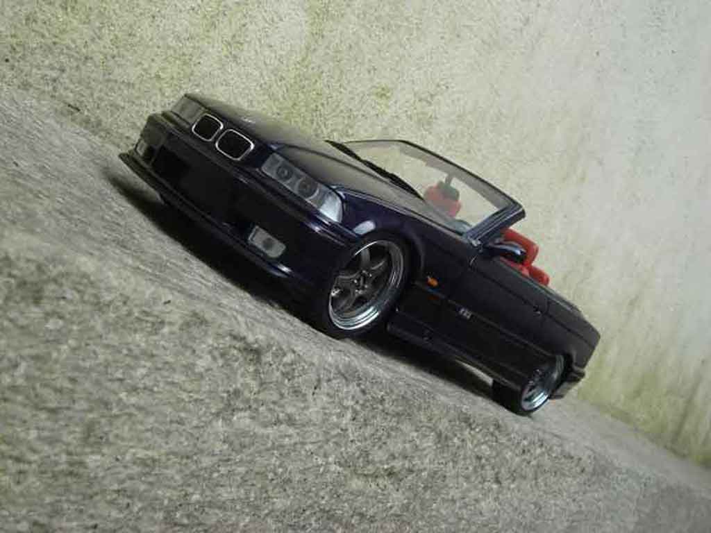 Bmw M3 E36 cabriolet 1/18 Ut Models E36 cabriolet jantes kinesis modelauto
