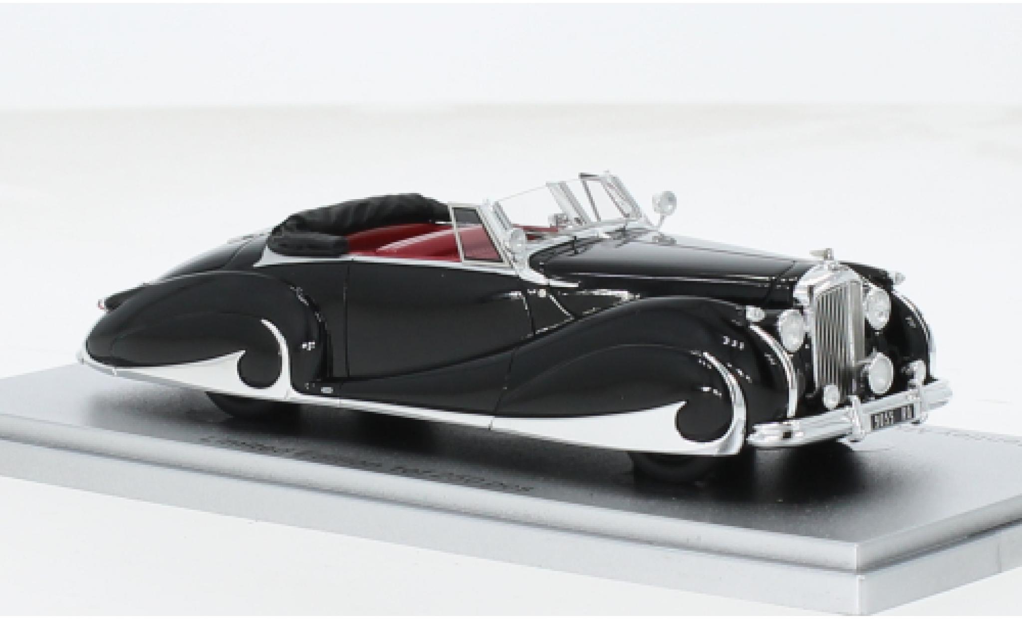Bentley Mark 6 1/43 Kess Mark VI Franay DHC zwart 1947 1:43 modelauto