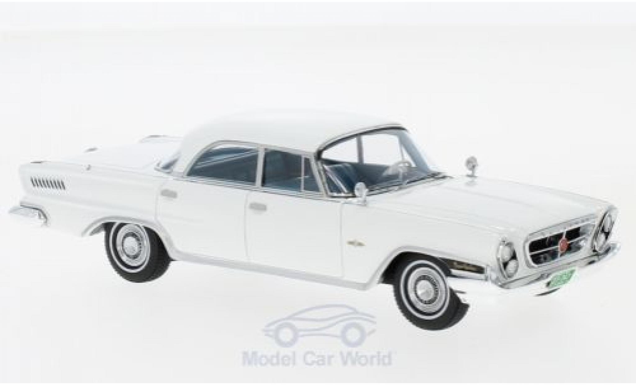 Chrysler New Yorker 1/43 Kess Sedan 4 Door wit 1962 modelauto