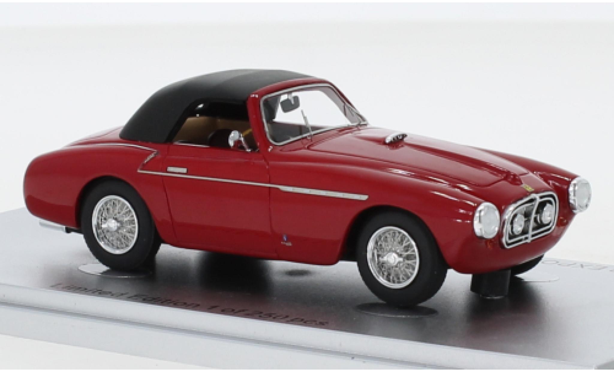 Ferrari 212 1/43 Kess Export Vignale Spider rood RHD 1951 Verdeck ferm&eacute; ch&acirc;ssis No.0106E modelauto
