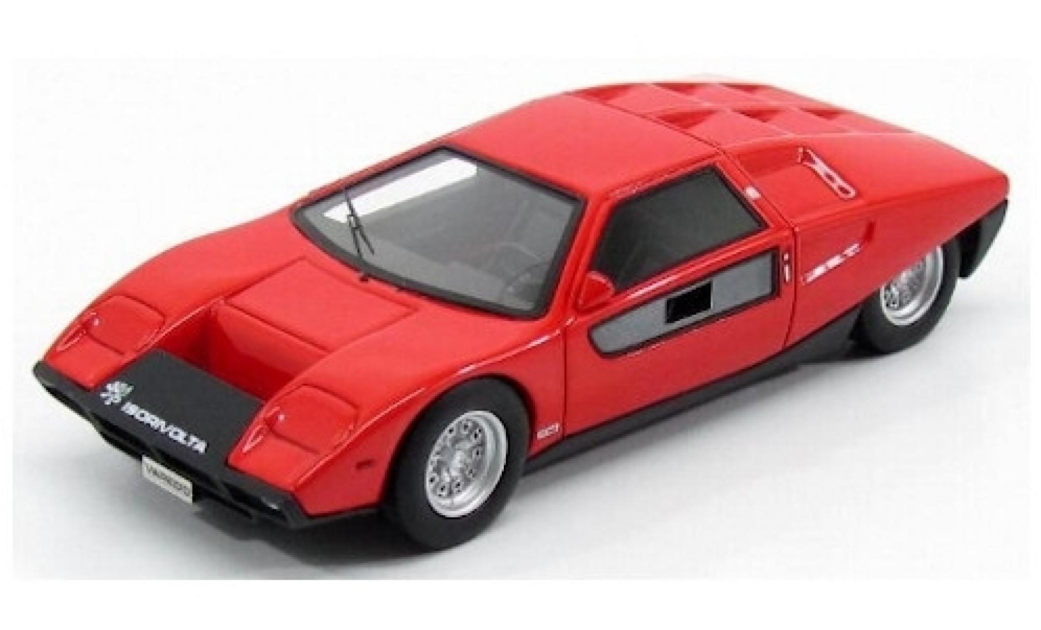ISO Rivolta 1/43 Kess Iso Varedo rood/matt-zwart 1972 modelauto