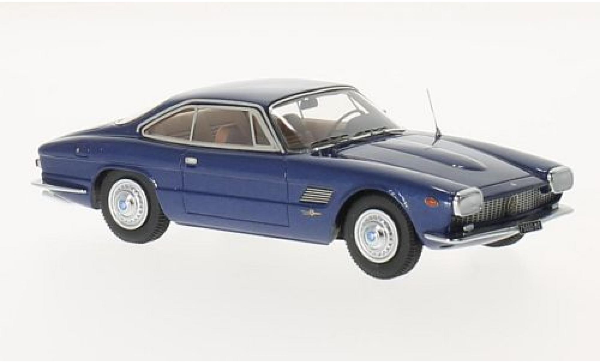 Maserati 5000 GT 1/43 Kess Bertone metallic blauw 1961 modelauto