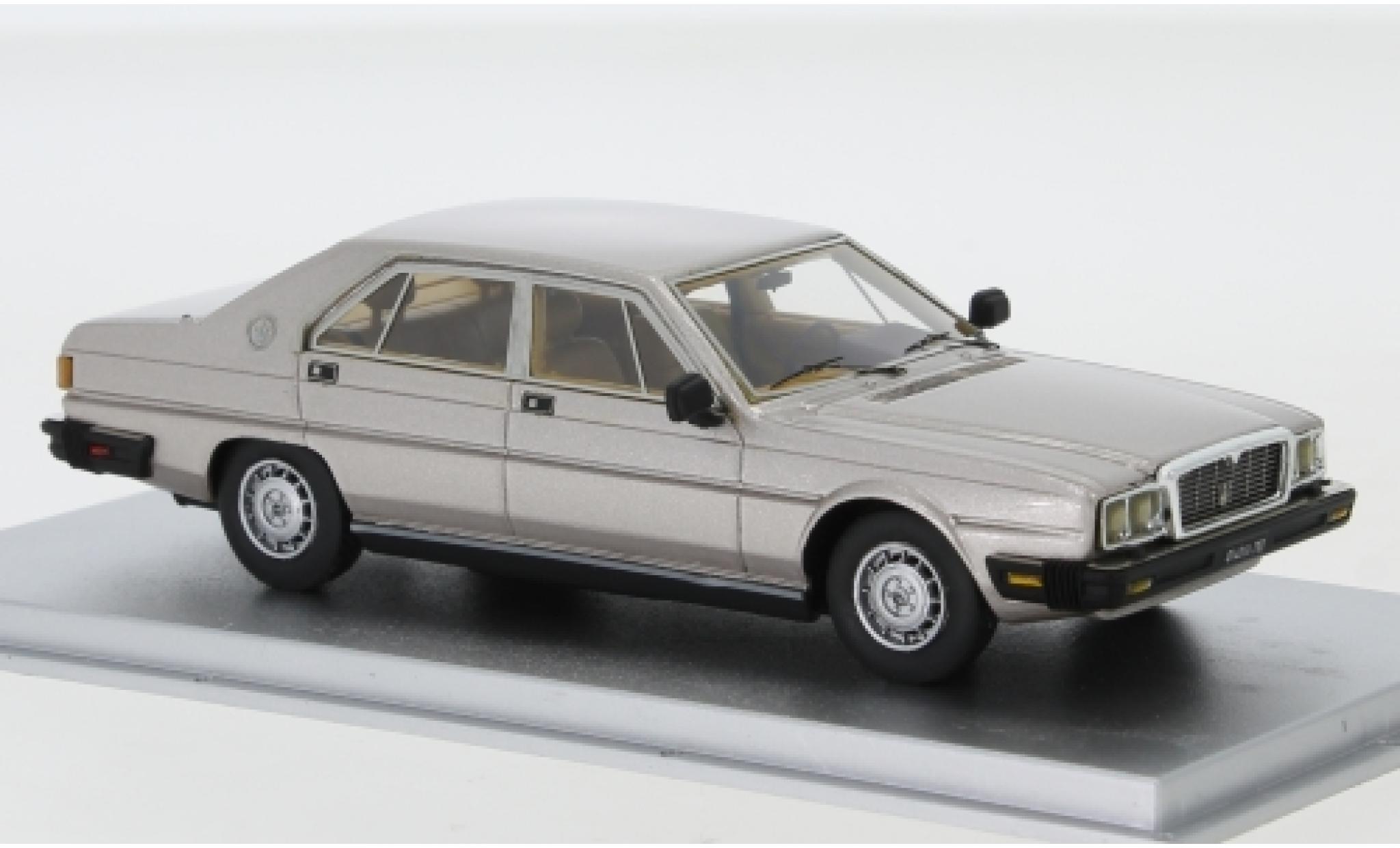 Maserati Quattroporte 1/43 Kess III 4.9 metallic beige 1983 modelauto