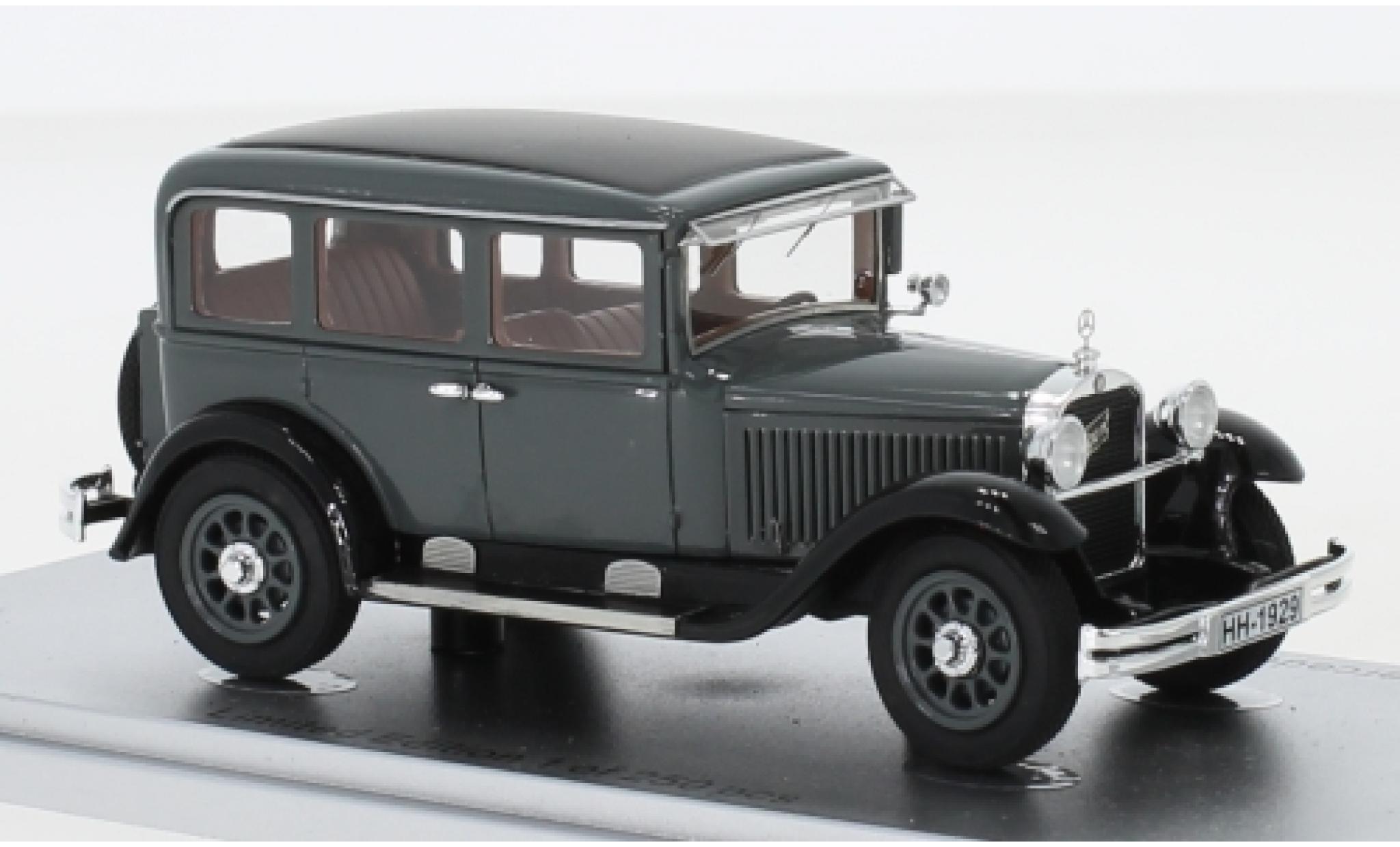 Mercedes 260 1/43 Kess Typ 10/50 Stuttgart (W11) grijs/zwart 1929 modelauto