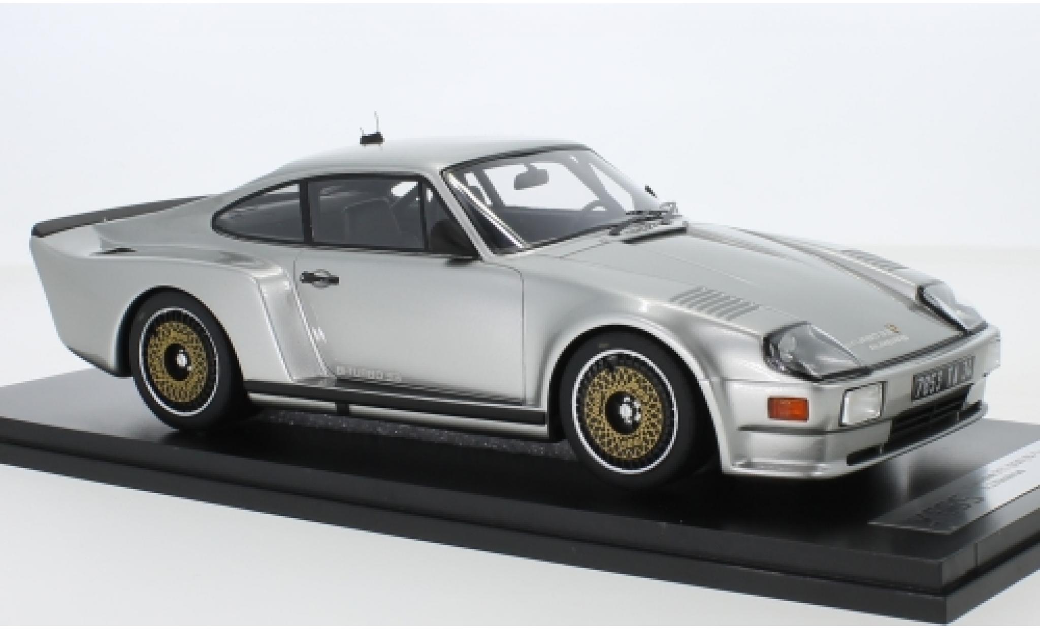 Porsche 993 Turbo 1/18 Kess 911 (930) Biturbo 3.3 Almeras grijs 1 modelauto