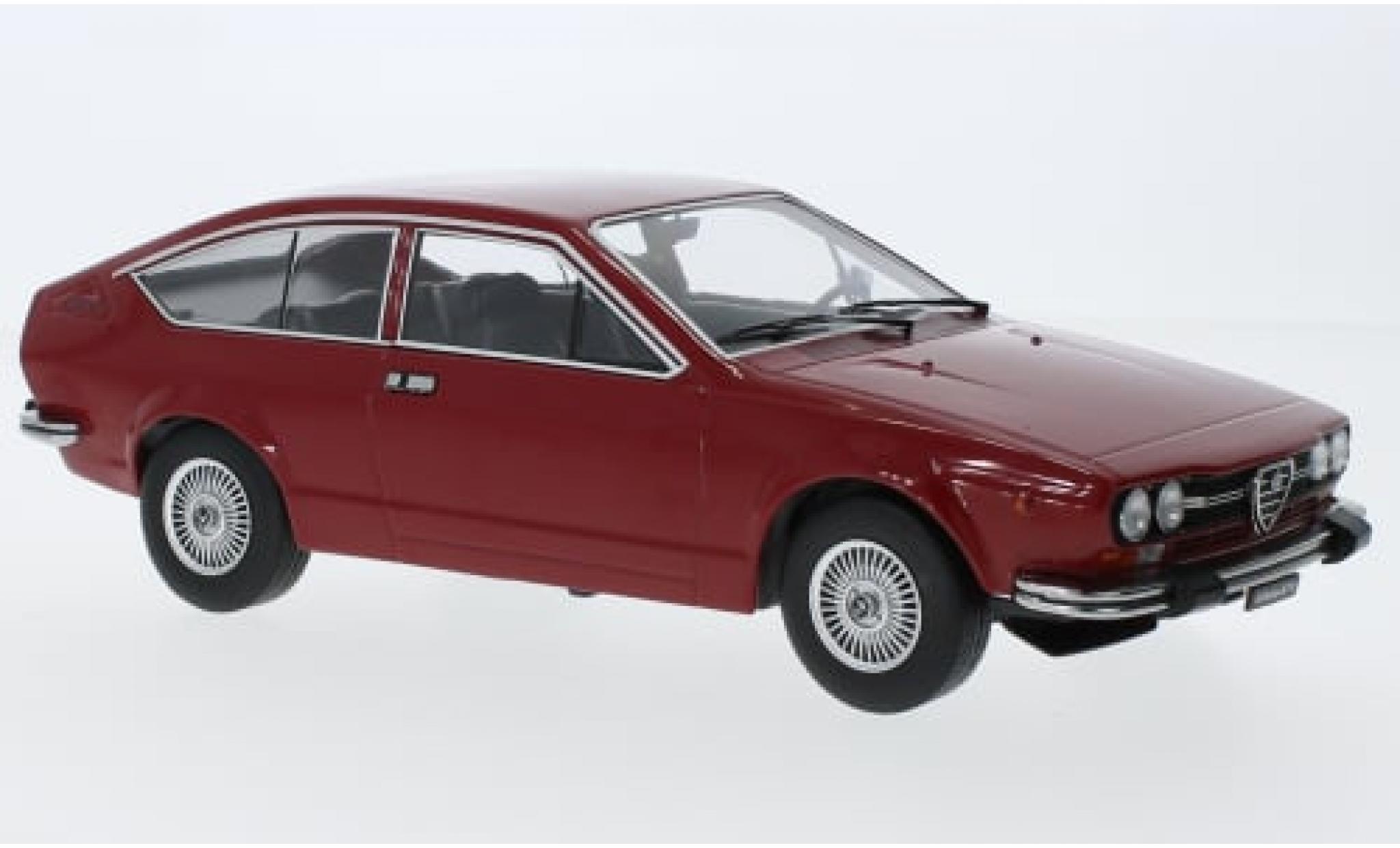 Alfa Romeo Alfetta 1/18 KK Scale 2000 GTV rood 1976 1:18 modelauto