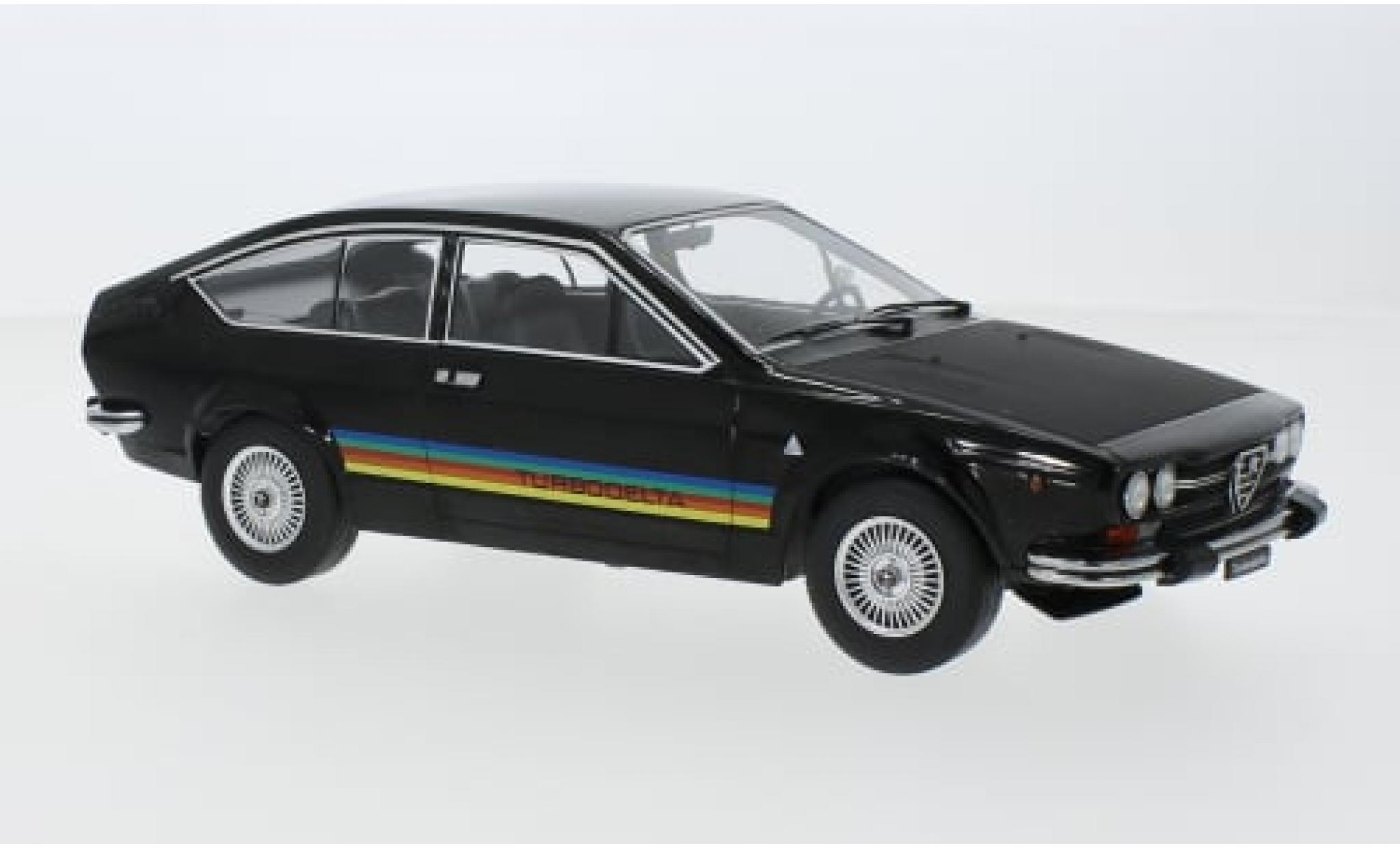 Alfa Romeo GT 1/18 KK Scale V 2000 Turbodelta zwart/matt-zwart 1979 1:18 modelauto