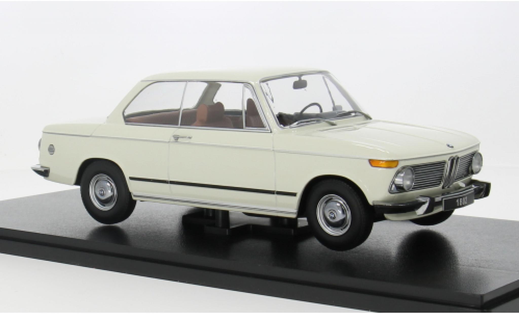 Bmw 1802 1/18 KK Scale 1.Serie Facelift beige 1971 1:18 modelauto
