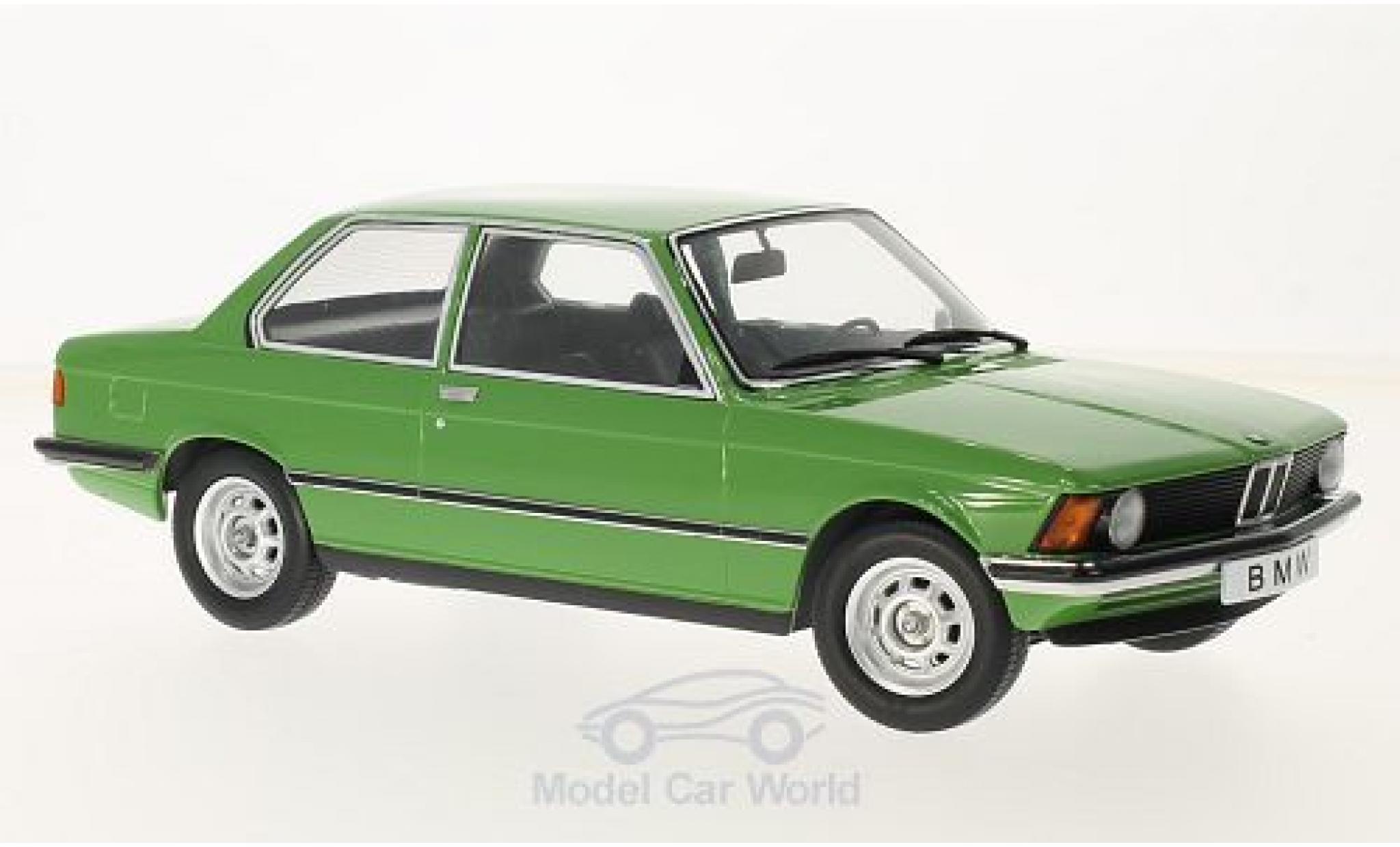 Bmw 318 E21 1/18 KK Scale i (E21) groen 1975 modelauto