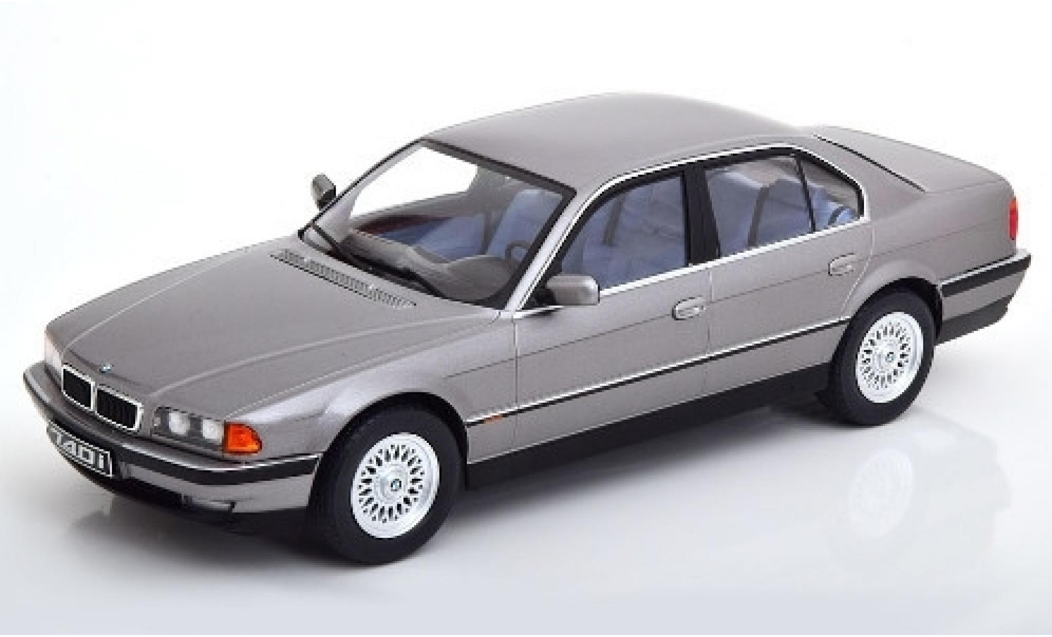Bmw 740 1/18 KK Scale i (E38) metallic grijs 1994 modelauto
