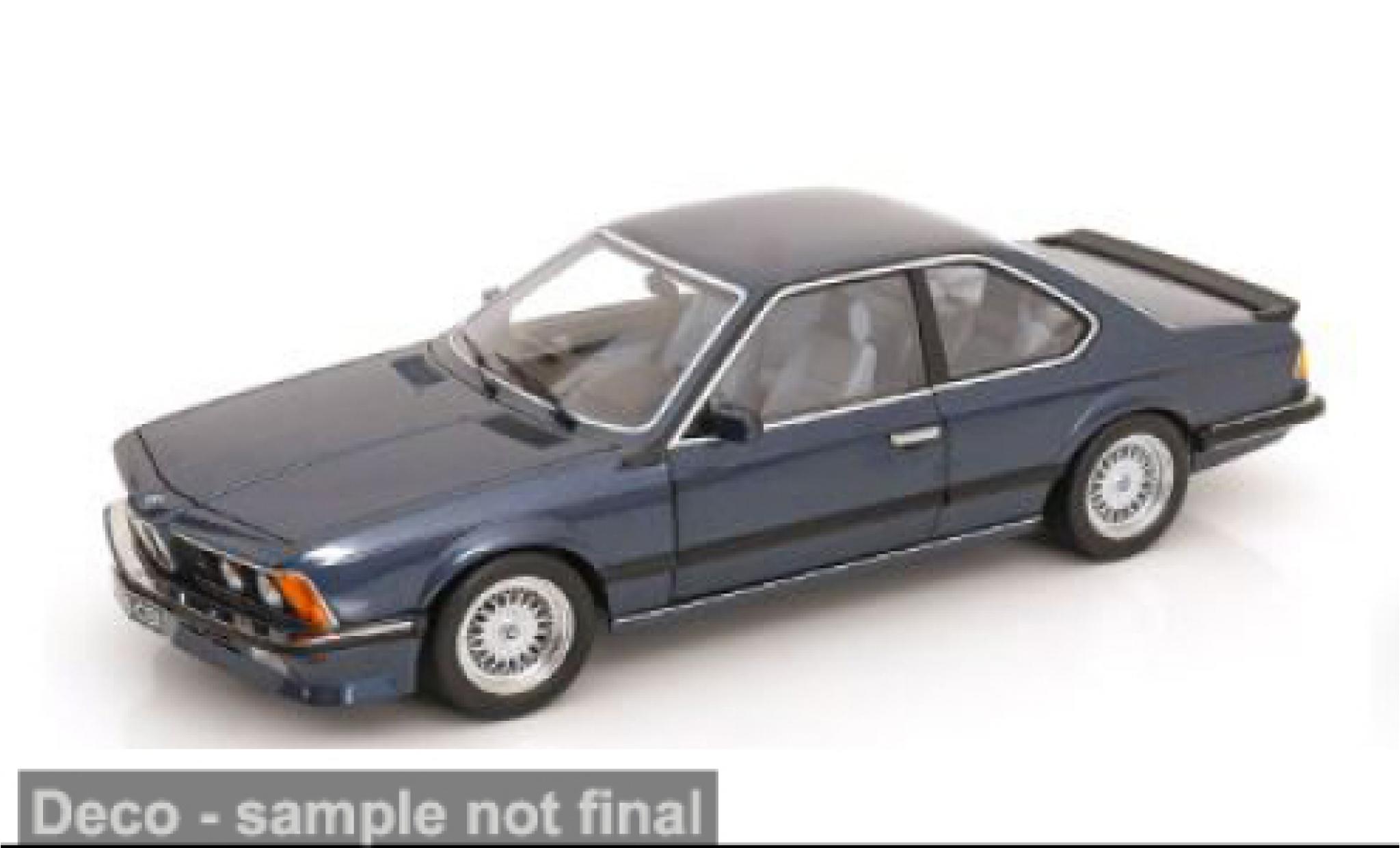 Bmw M635 1/12 KK Scale CSi (E24) blauw 1987 1:12 modelauto