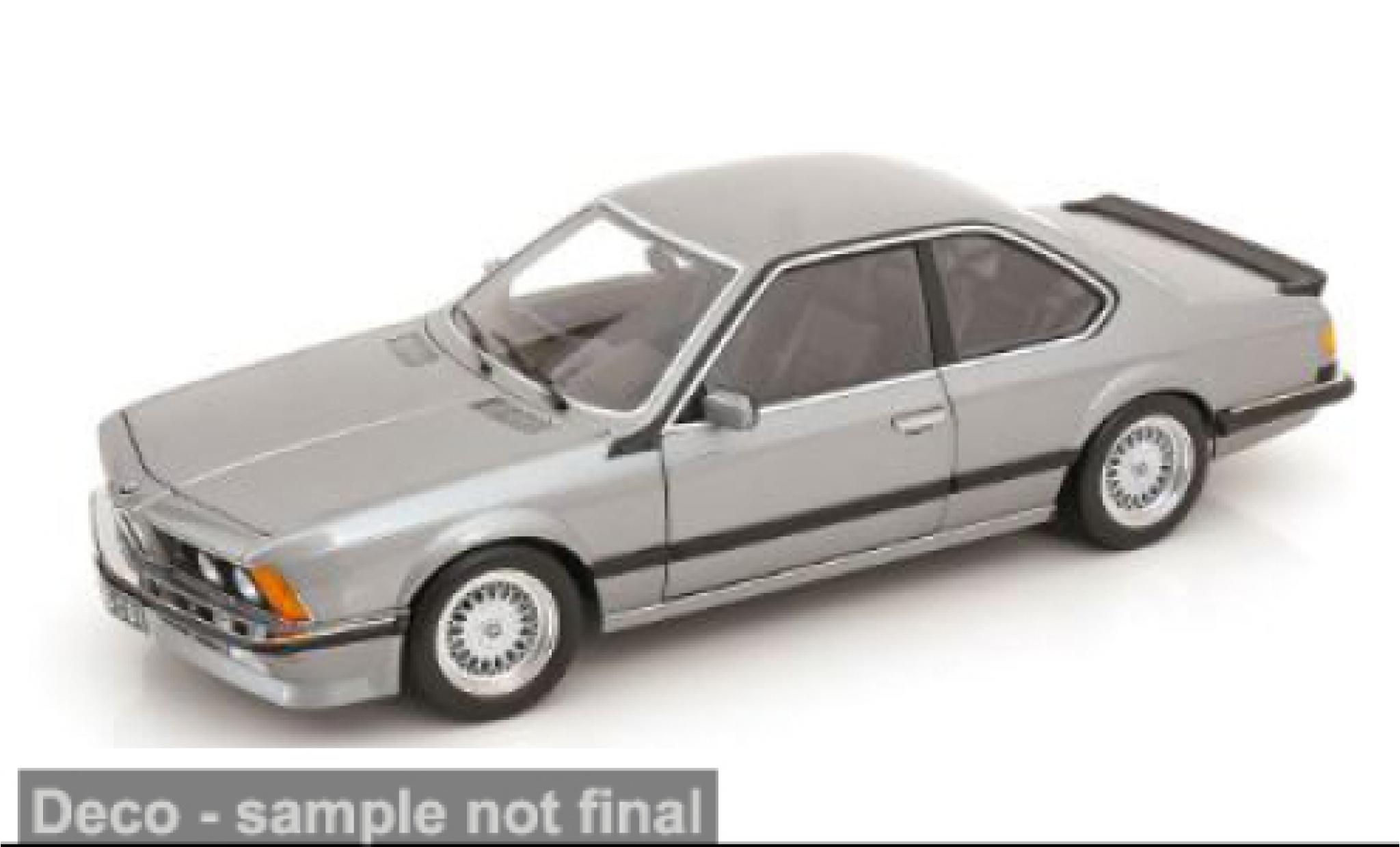 Bmw M635 1/12 KK Scale CSi (E24) grijs 1987 1:12 modelauto