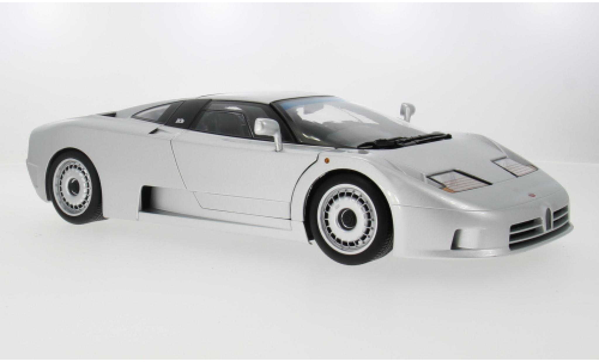 Bugatti EB110 1/12 KK Scale EB 110 grijs 1991 1:12 modelauto