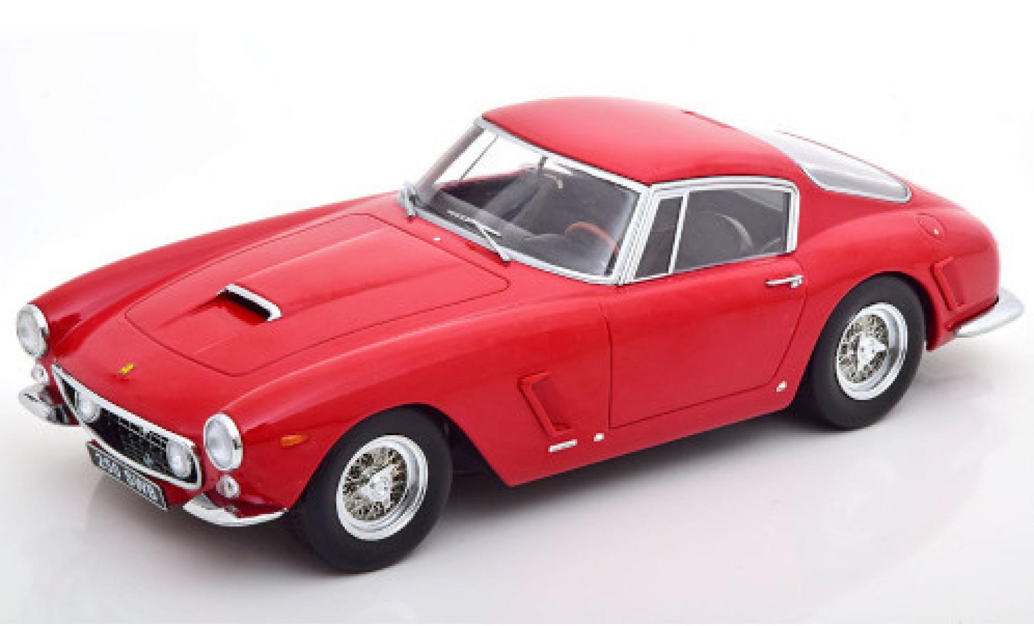 Ferrari 250 1/18 KK Scale GT SWB Passo Corto rood 1960 modelauto
