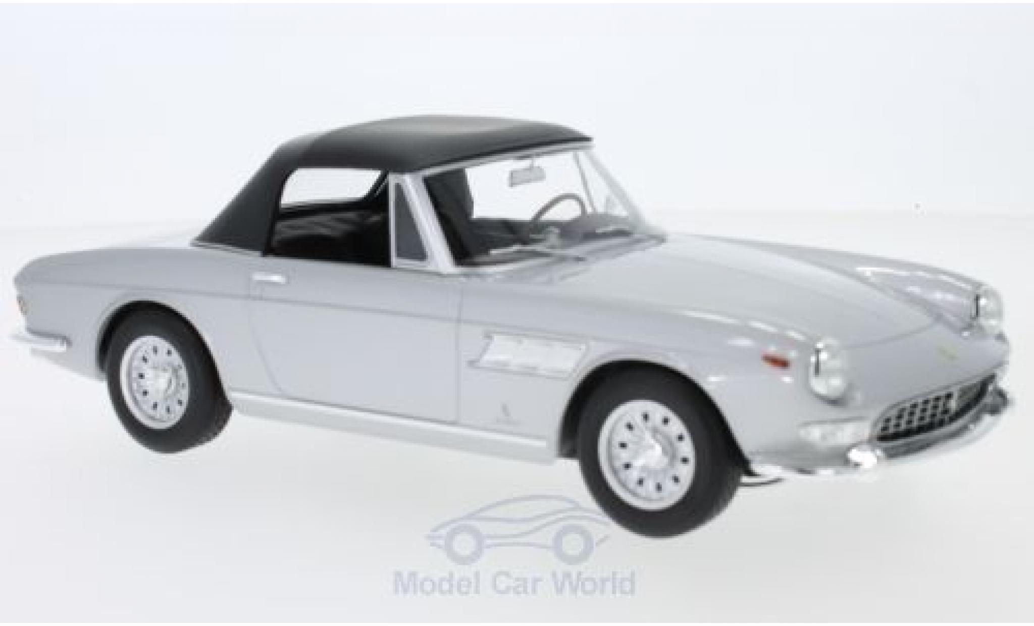 Ferrari 275 1/18 KK Scale GTS Pininfarina Spyder grijs Softtop liegt ein modelauto