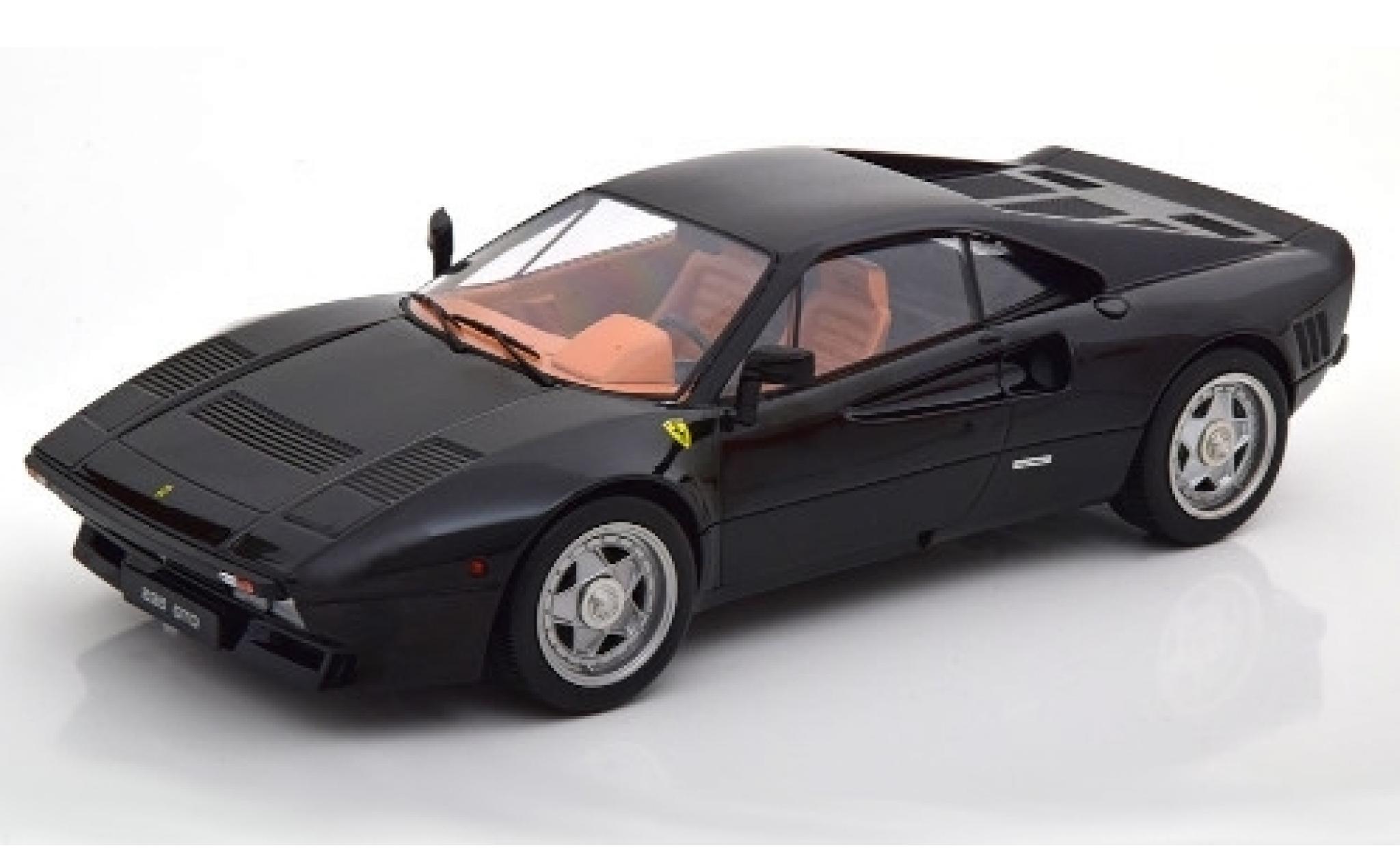 Ferrari 288 1/18 KK Scale GTO zwart 1984 modelauto