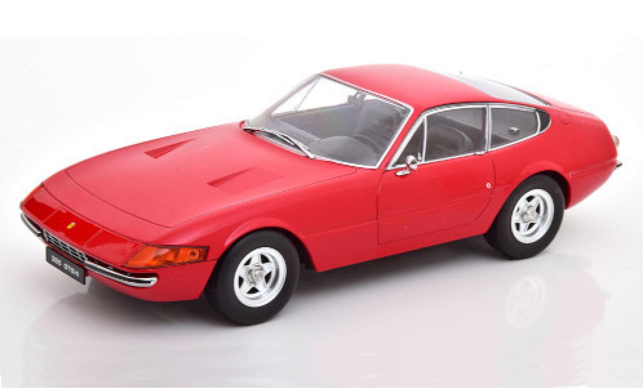 Ferrari 365 1/18 KK Scale GTB/4 Daytona (2a Serie) rood 1971 modelauto