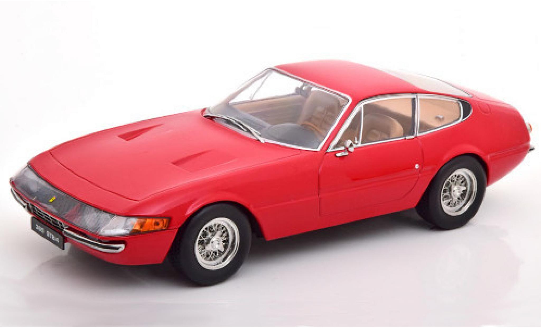 Ferrari 365 1/18 KK Scale GTB/4 Daytona rood 1969 modelauto