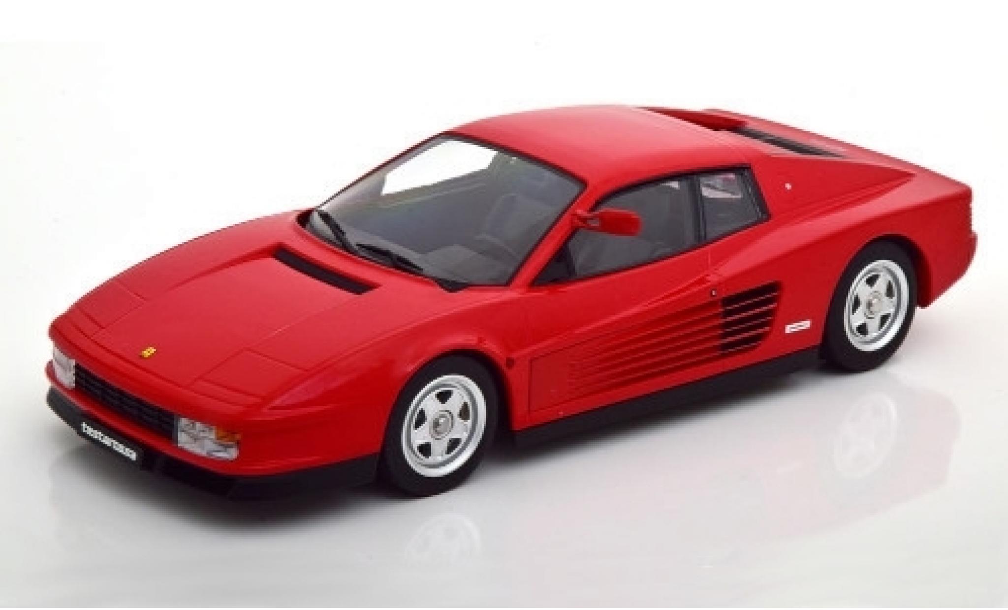 Ferrari Testarossa 1/18 KK Scale rood 1984 Monospecchio modelauto