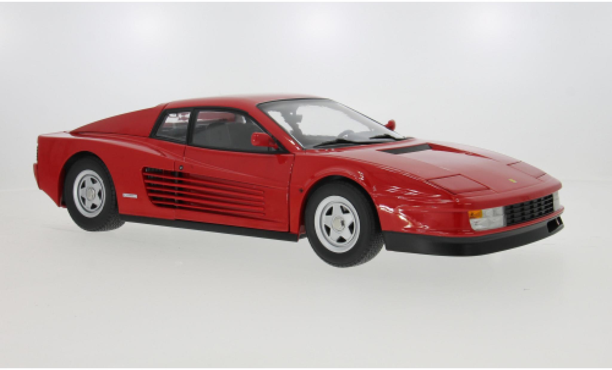 Ferrari Testarossa 1/12 KK Scale rood 1986 1:12 modelauto