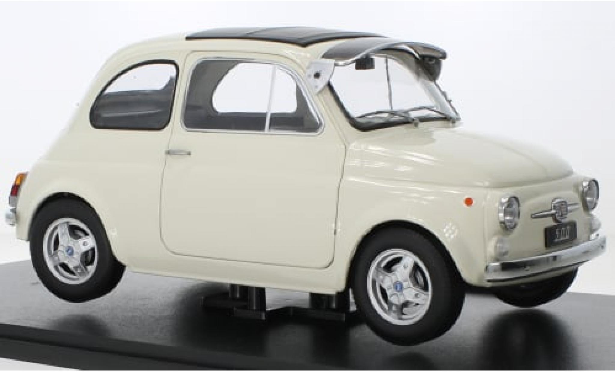 Fiat 500 1/12 KK Scale F Custom beige 1968 1:12 modelauto