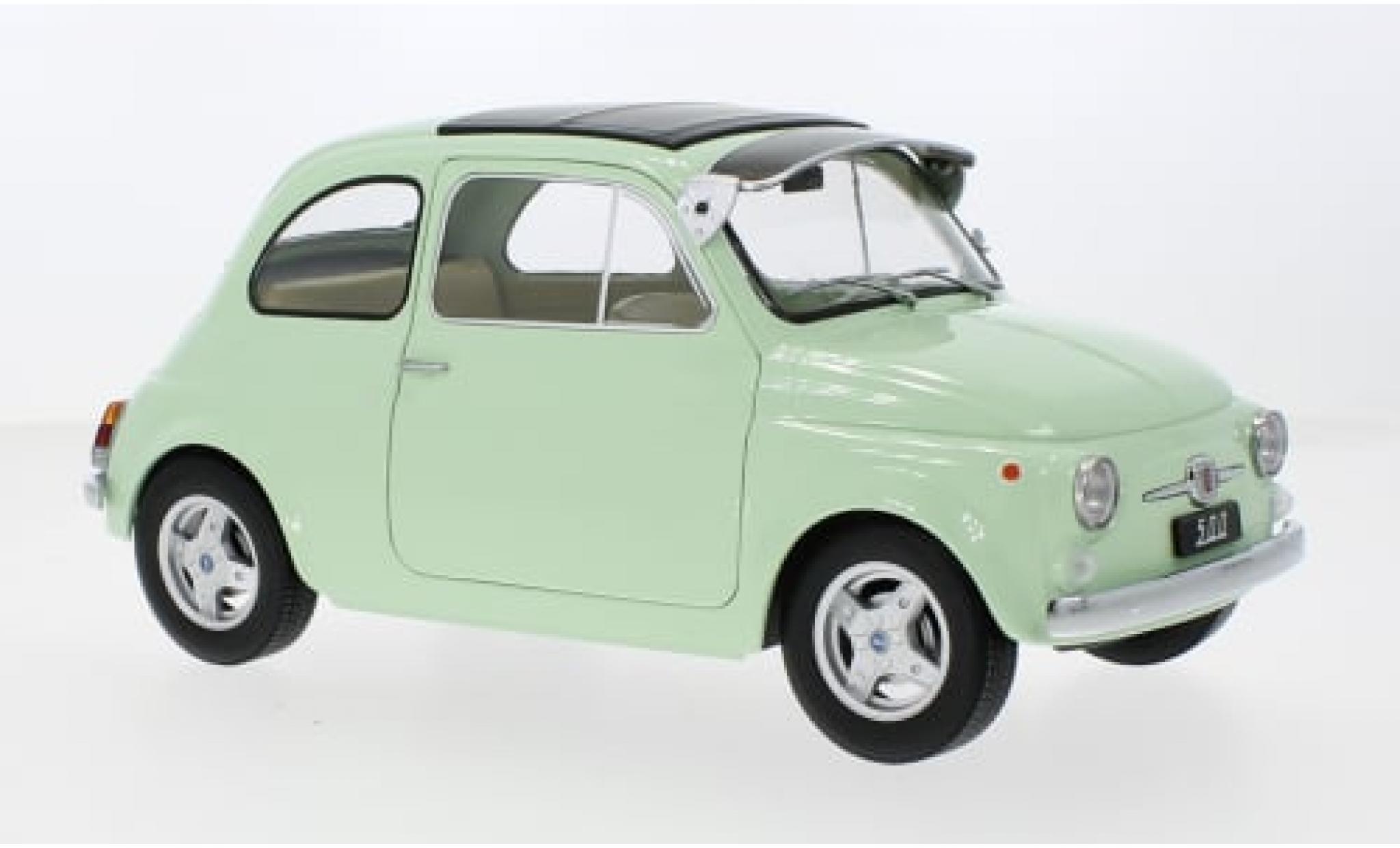 Fiat 500 1/12 KK Scale F Custom groen 1968 1:12 modelauto