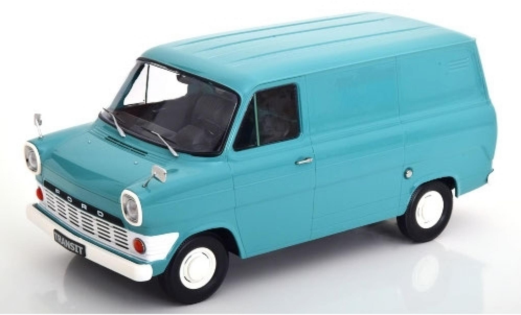 Ford Transit 1/18 KK Scale Mk1 Kasten t&uuml;rkis 1965 modelauto