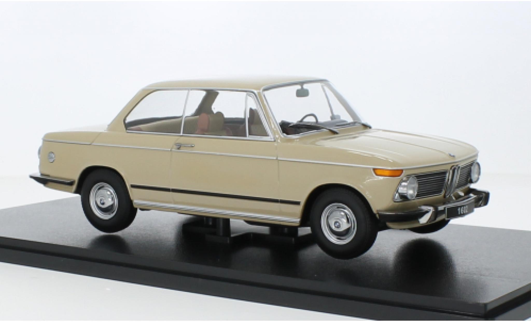 Bmw 1602 1/18 KK Scale beige 1971 modelauto