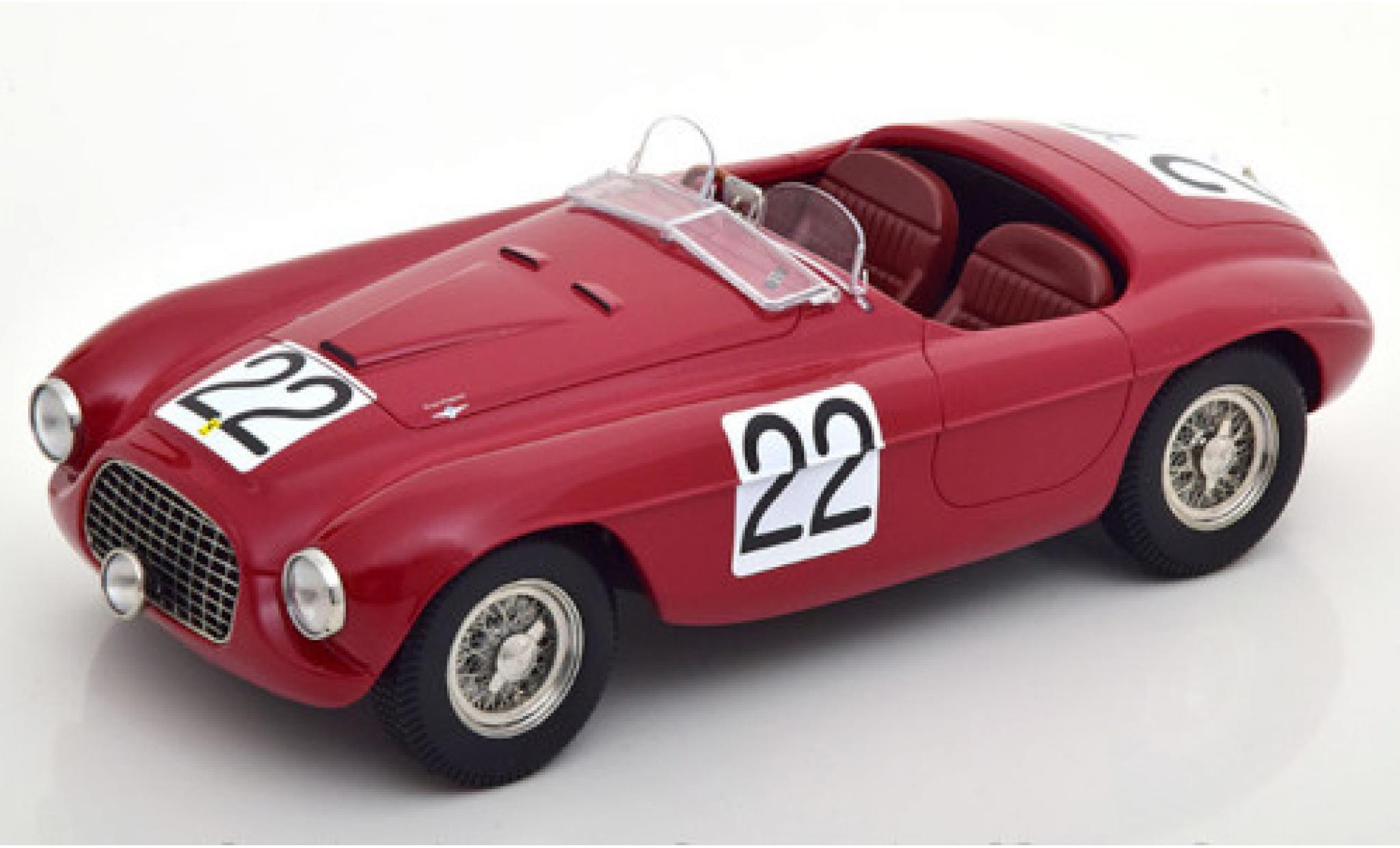 Ferrari 166 1/18 KK Scale MM Barchetta RHD No.22 24h Le Mans 1949 modelauto