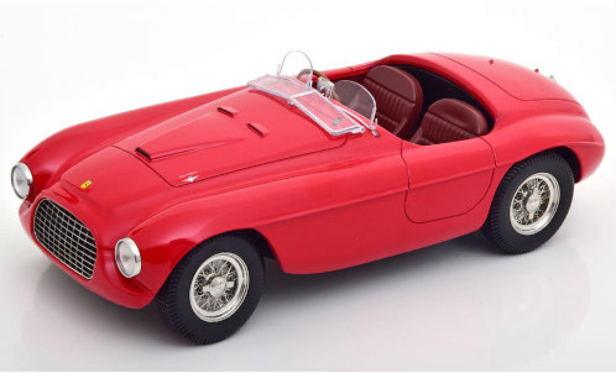 Ferrari 166 1/18 KK Scale MM Barchetta rood RHD 1949 modelauto