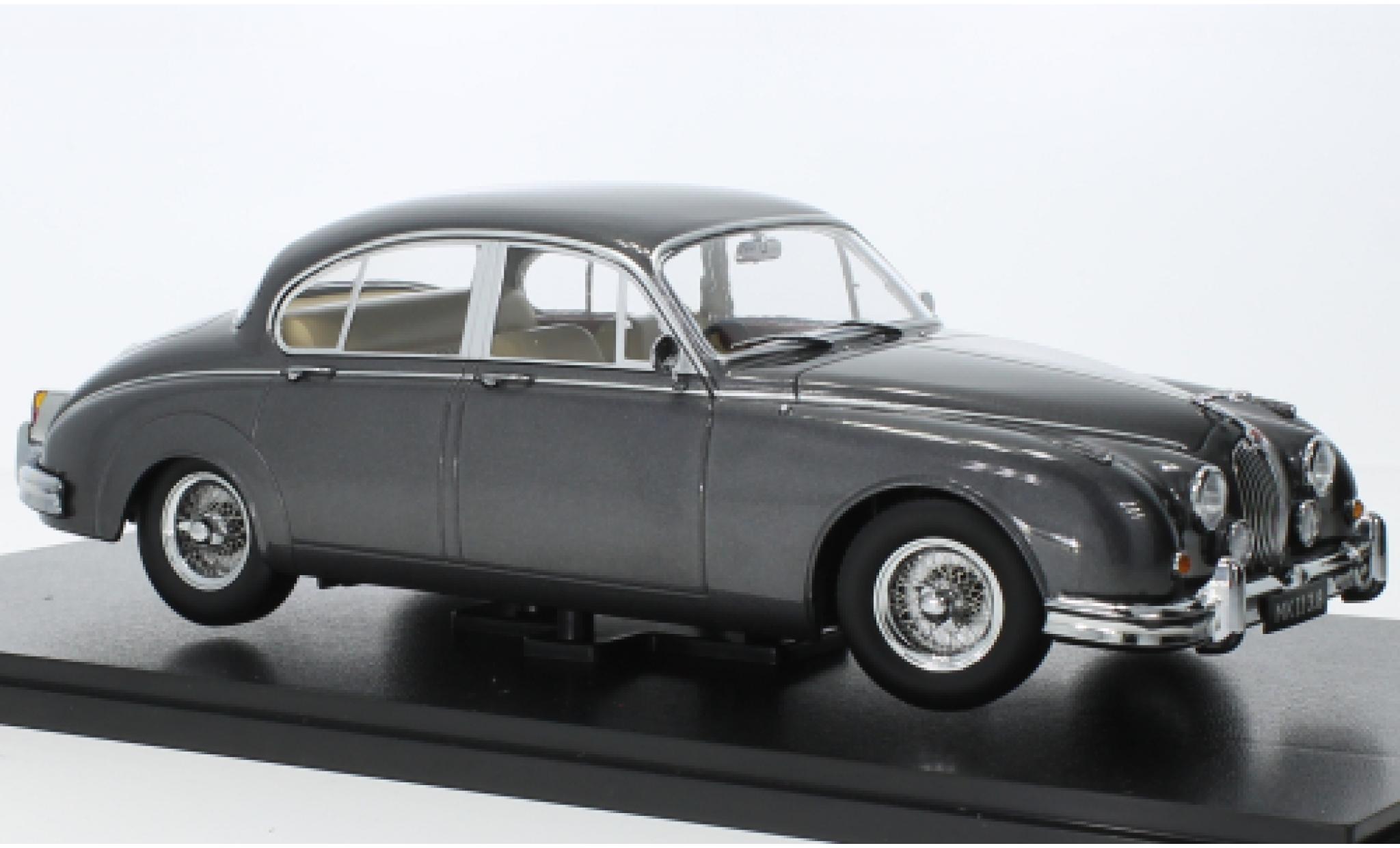 Jaguar MK 1/18 KK Scale II 3.8 metallic grijs RHD 1959 modelauto