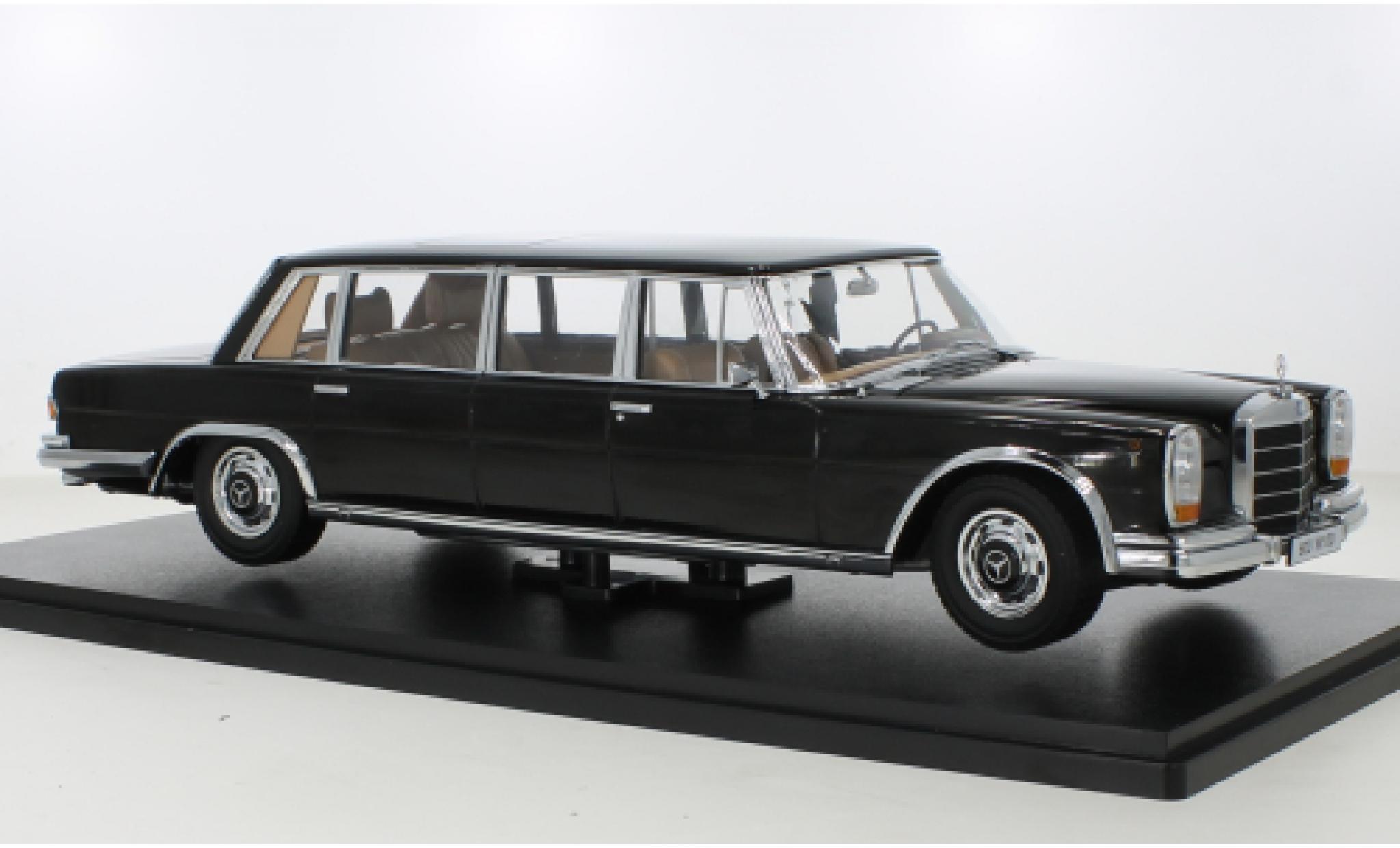 Mercedes 600 1/18 KK Scale (W100) Pullman zwart 1964 modelauto
