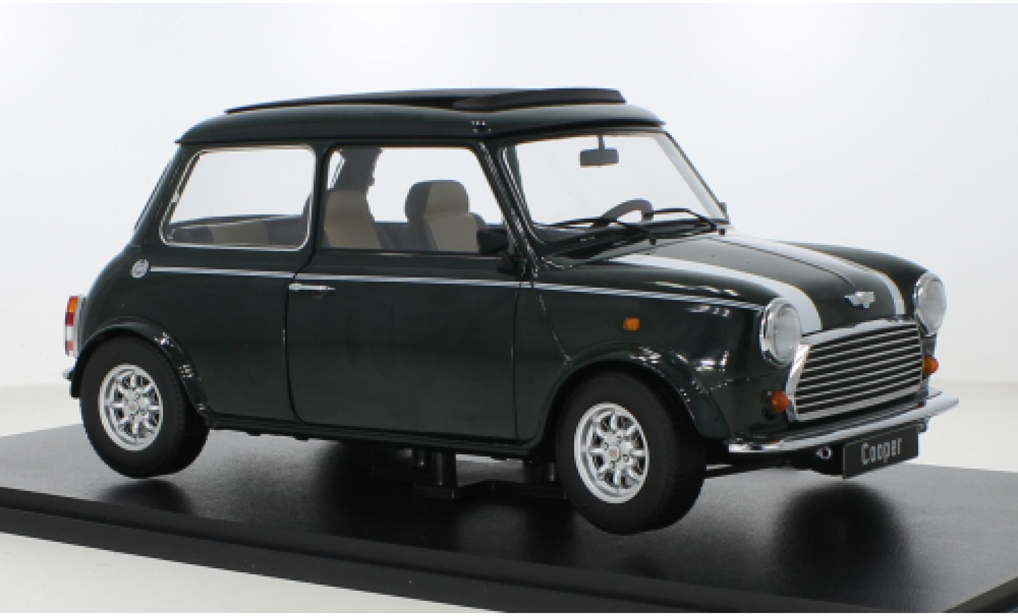 Mini Cooper 1/12 KK Scale groen/wit modelauto