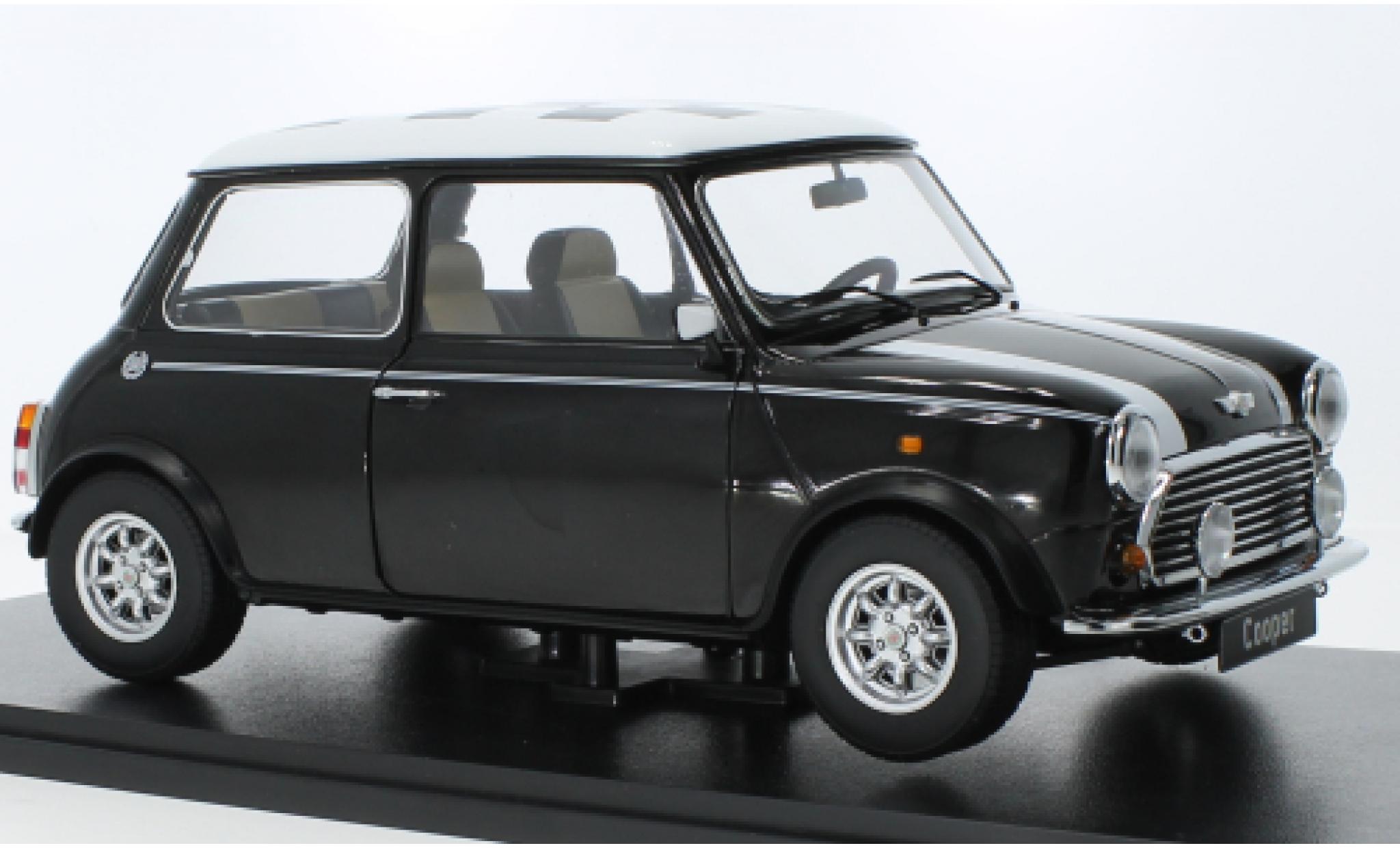 Mini Cooper 1/12 KK Scale zwart/D&eacute;corer modelauto