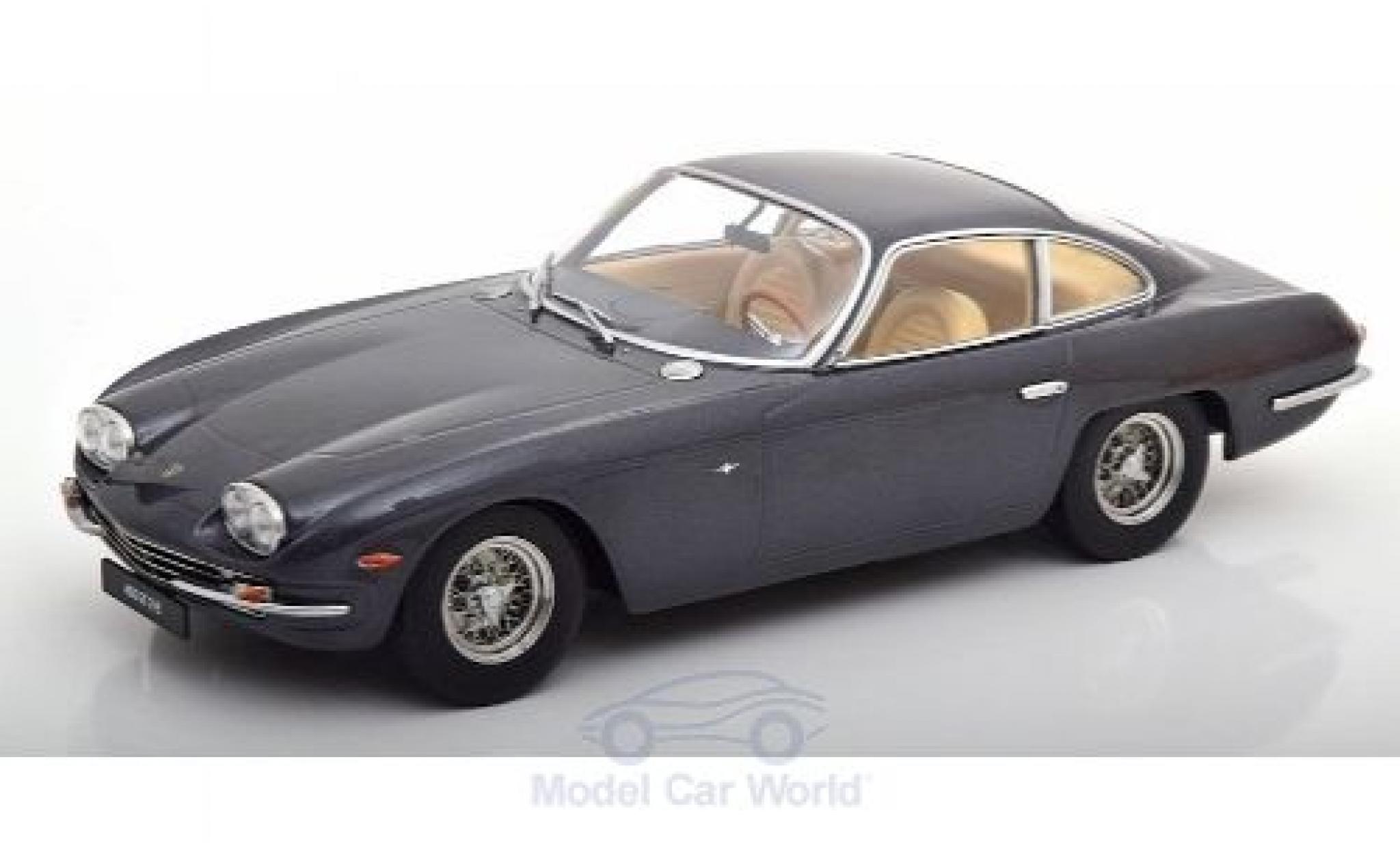 Lamborghini 400 GT 1/18 KK Scale 2+2 metallic anthrazit 1965 modelauto