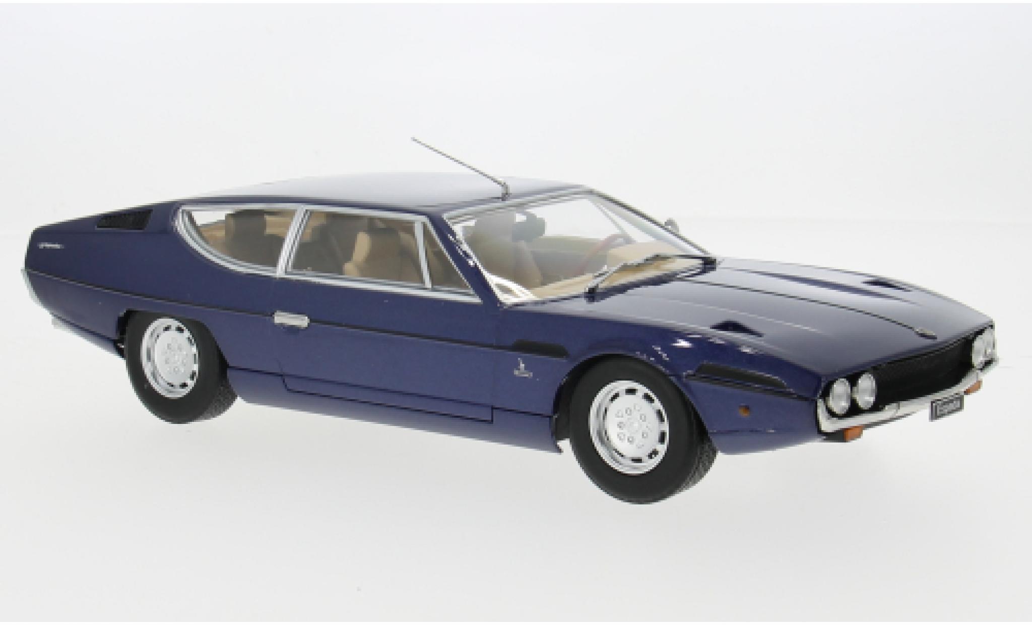 Lamborghini Espada 1/18 KK Scale S2 blauw 1970 1:18 modelauto