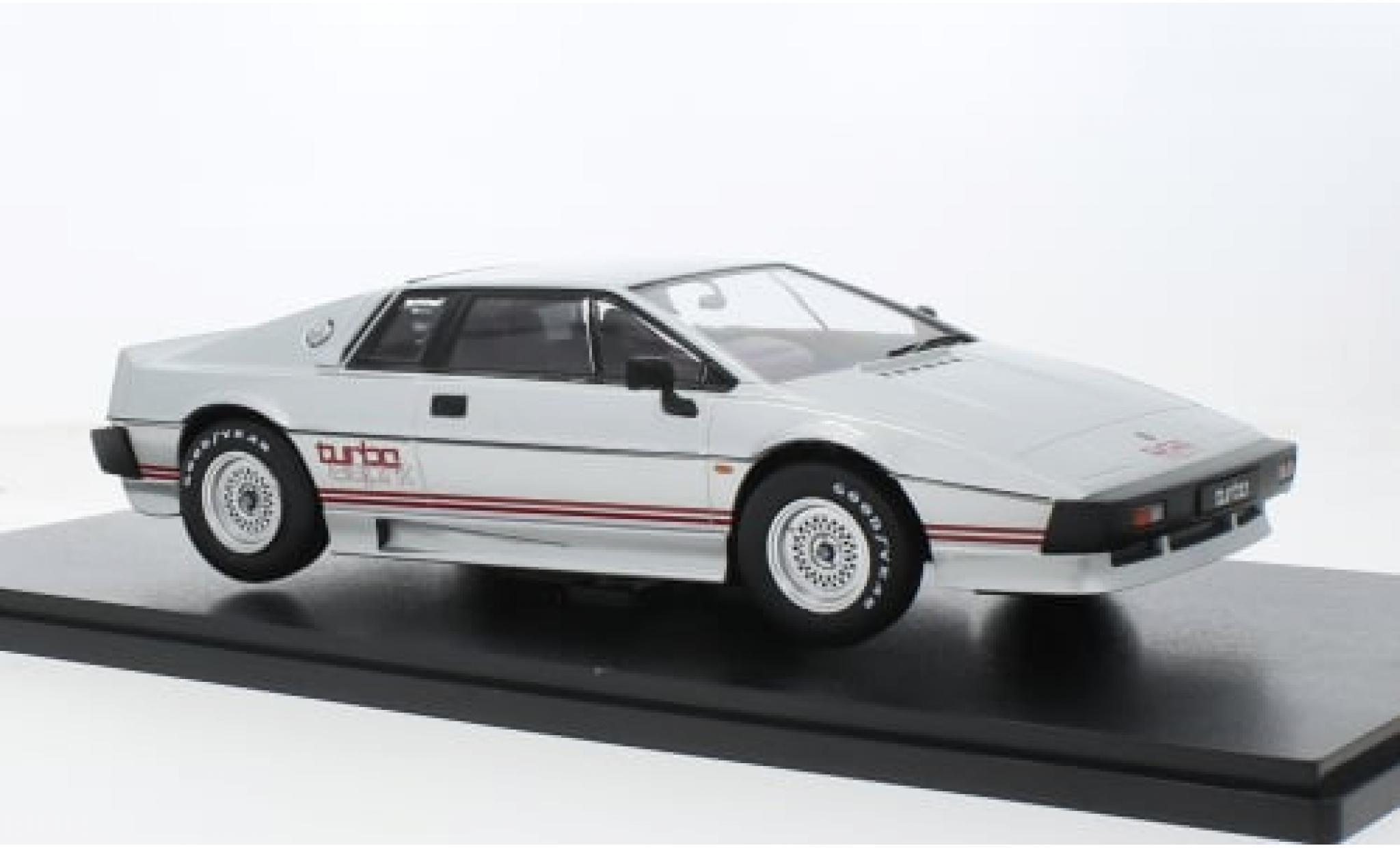 Lotus Esprit 1/18 KK Scale Turbo grijs RHD 1981 1:18 modelauto