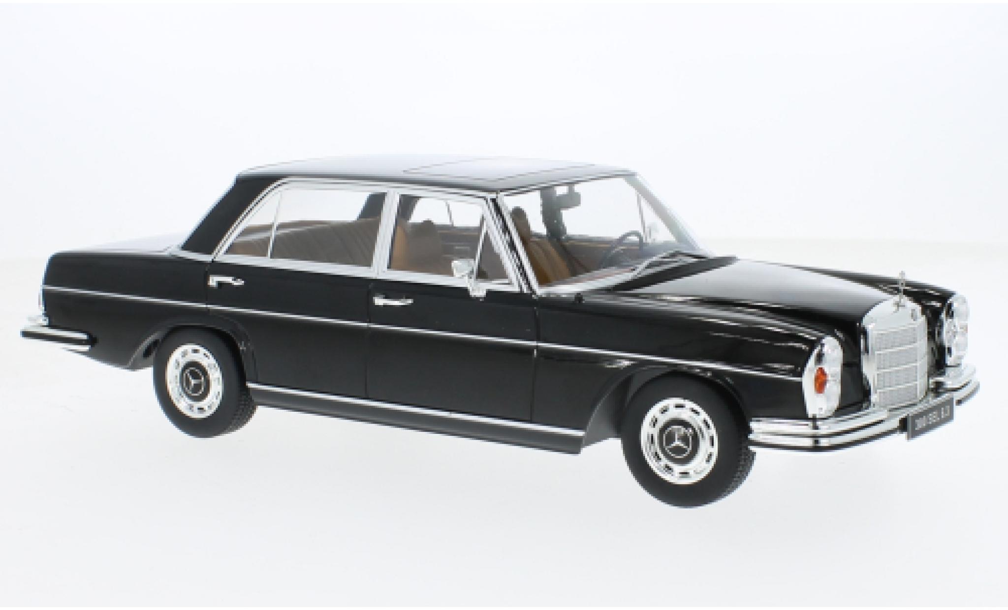 Mercedes 300 1/18 KK Scale SEL 6.3 (W109) zwart 1968 1:18 modelauto