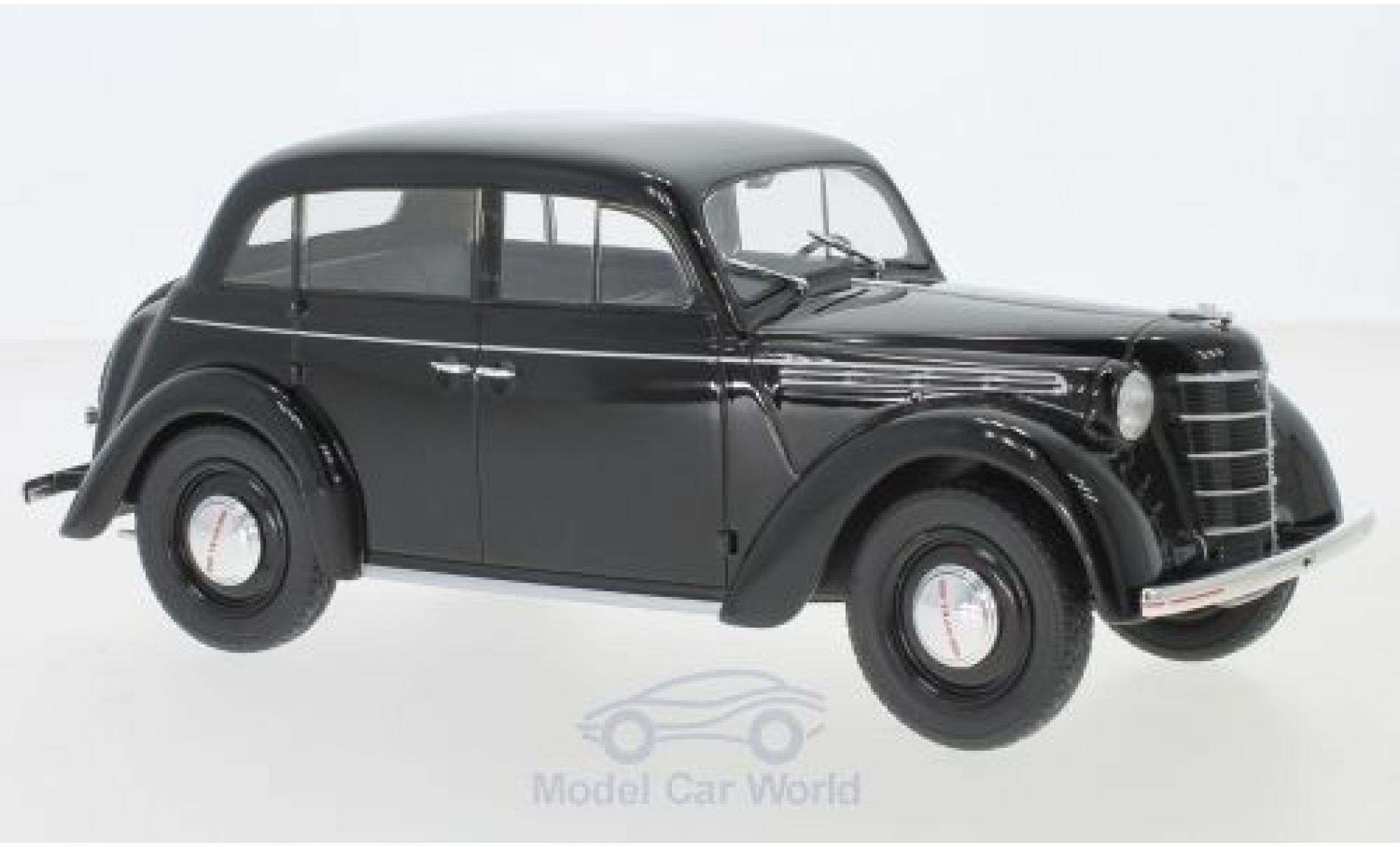 Opel Kadett 1/18 KK Scale K38 zwart modelauto