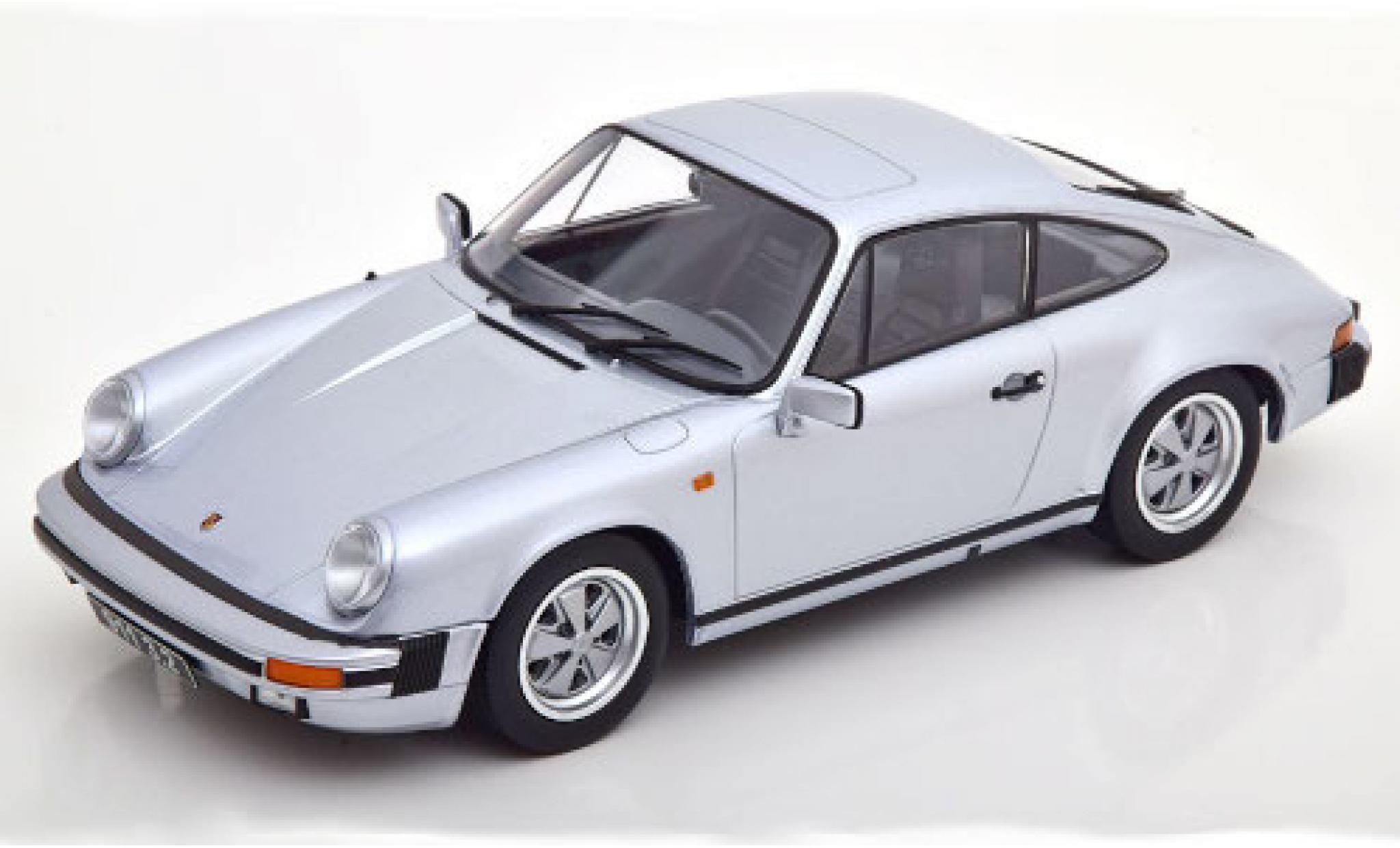 Porsche 930 1/18 KK Scale 911 Carrera 3.2 Coup&eacute; grijs 1988 250.000 modelauto
