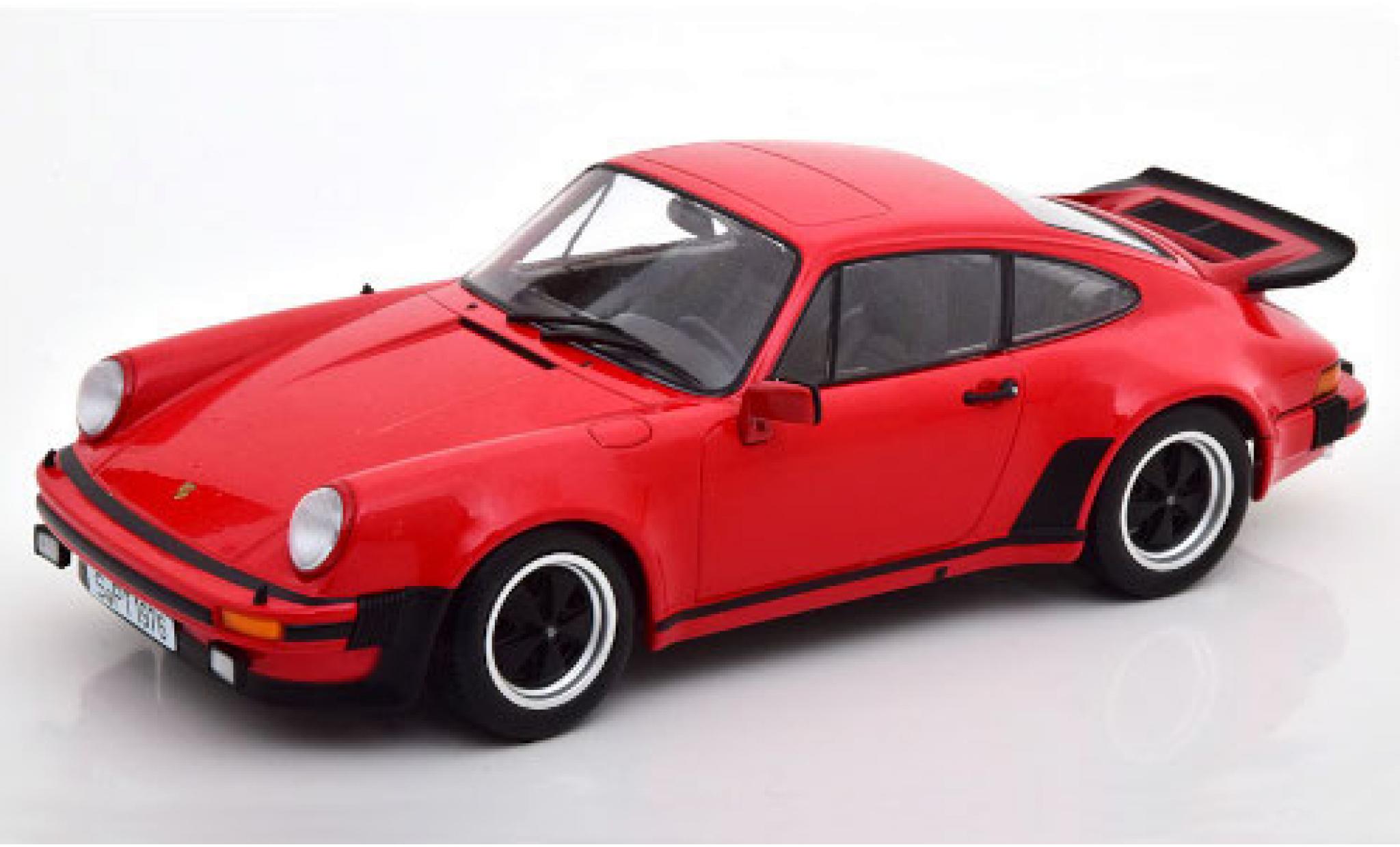 Porsche 930 Turbo 1/18 KK Scale 911 Turbo 3.0 () rood 1976 modelauto