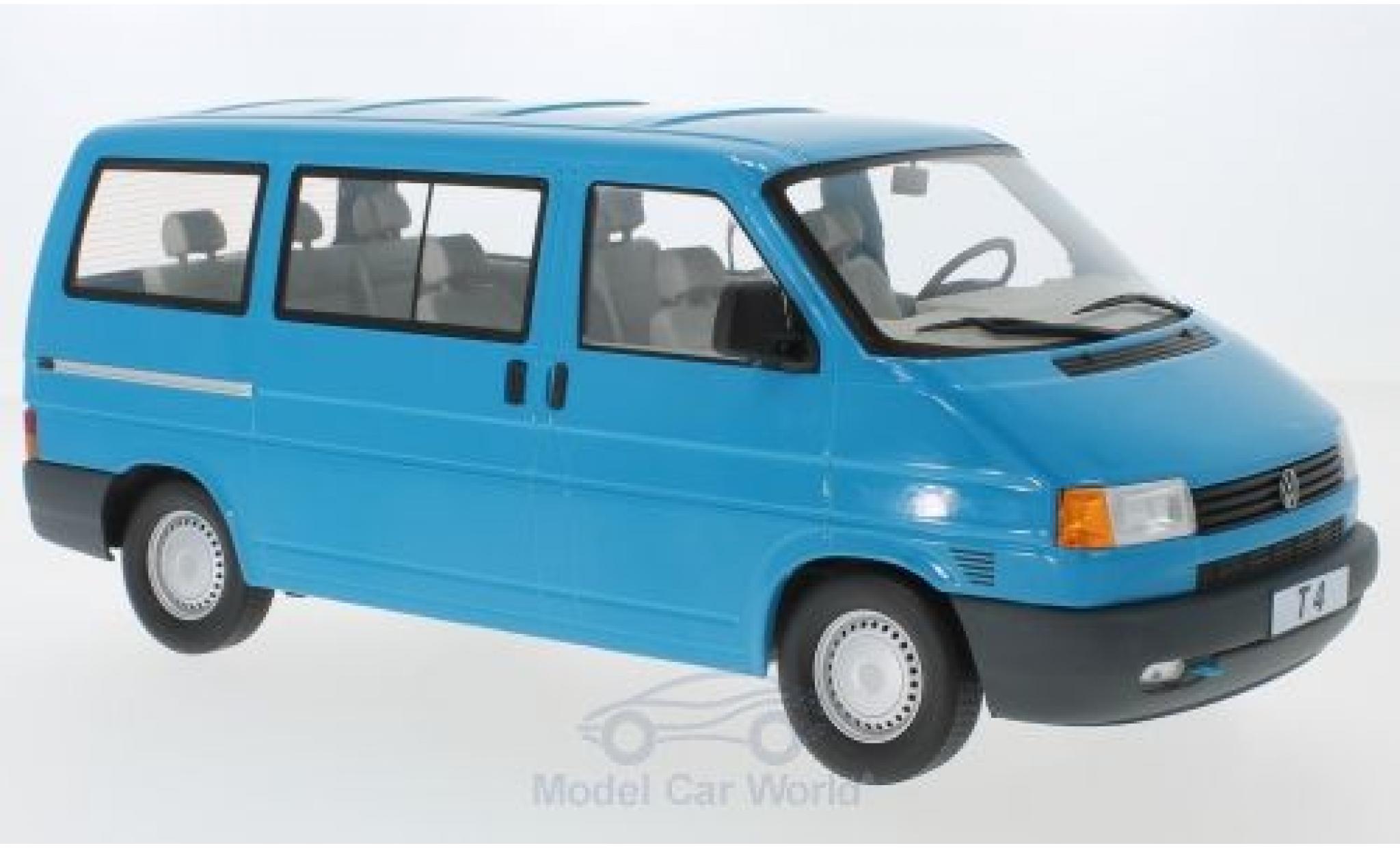 Volkswagen T4 1/18 KK Scale Caravelle blauw 1992 modelauto