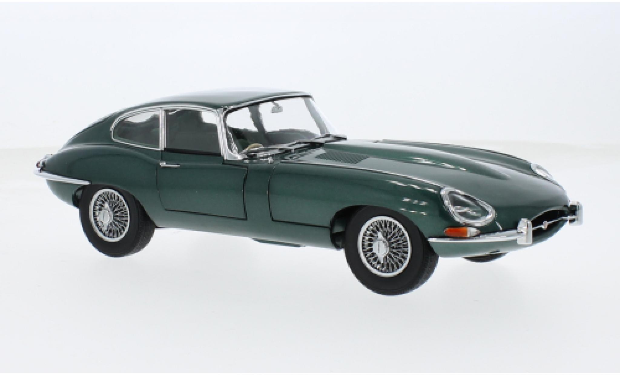 Jaguar E-Type 1/18 Kyosho groen RHD 1:18 modelauto