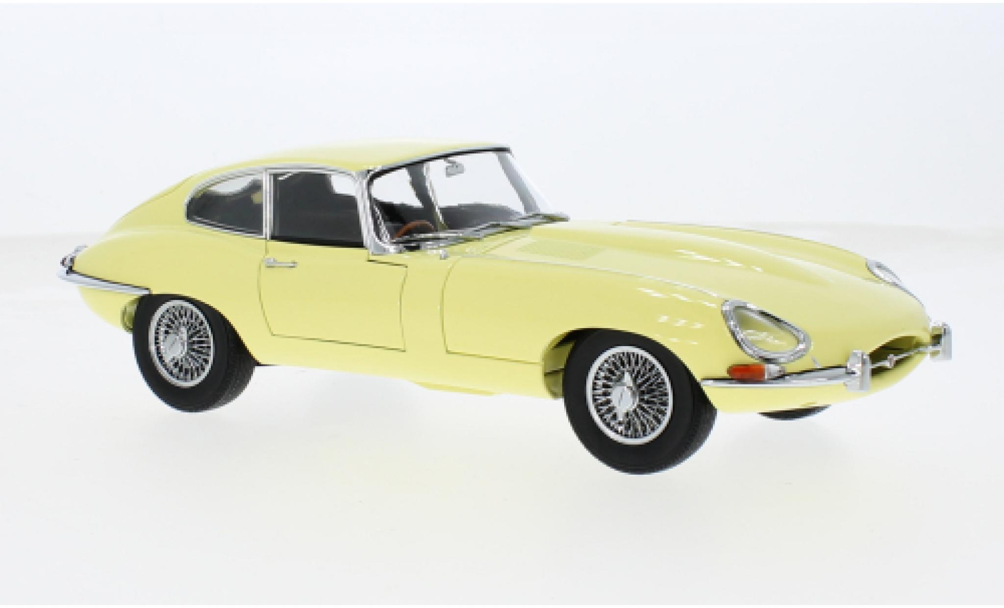 Jaguar E-Type 1/18 Kyosho geel 1:18 modelauto