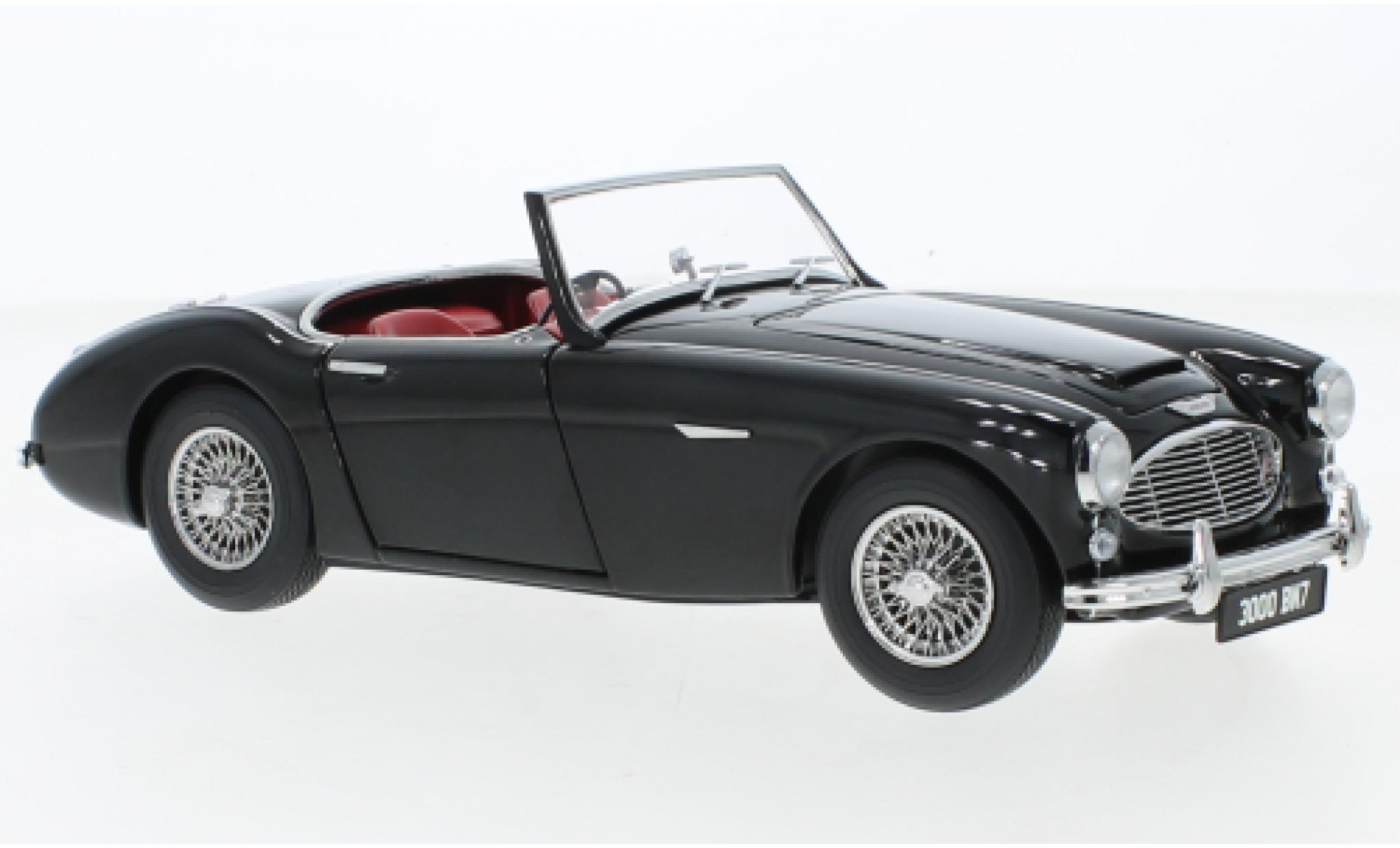 Austin Healey 3000 1/18 Kyosho MK. I (BN7) zwart modelauto