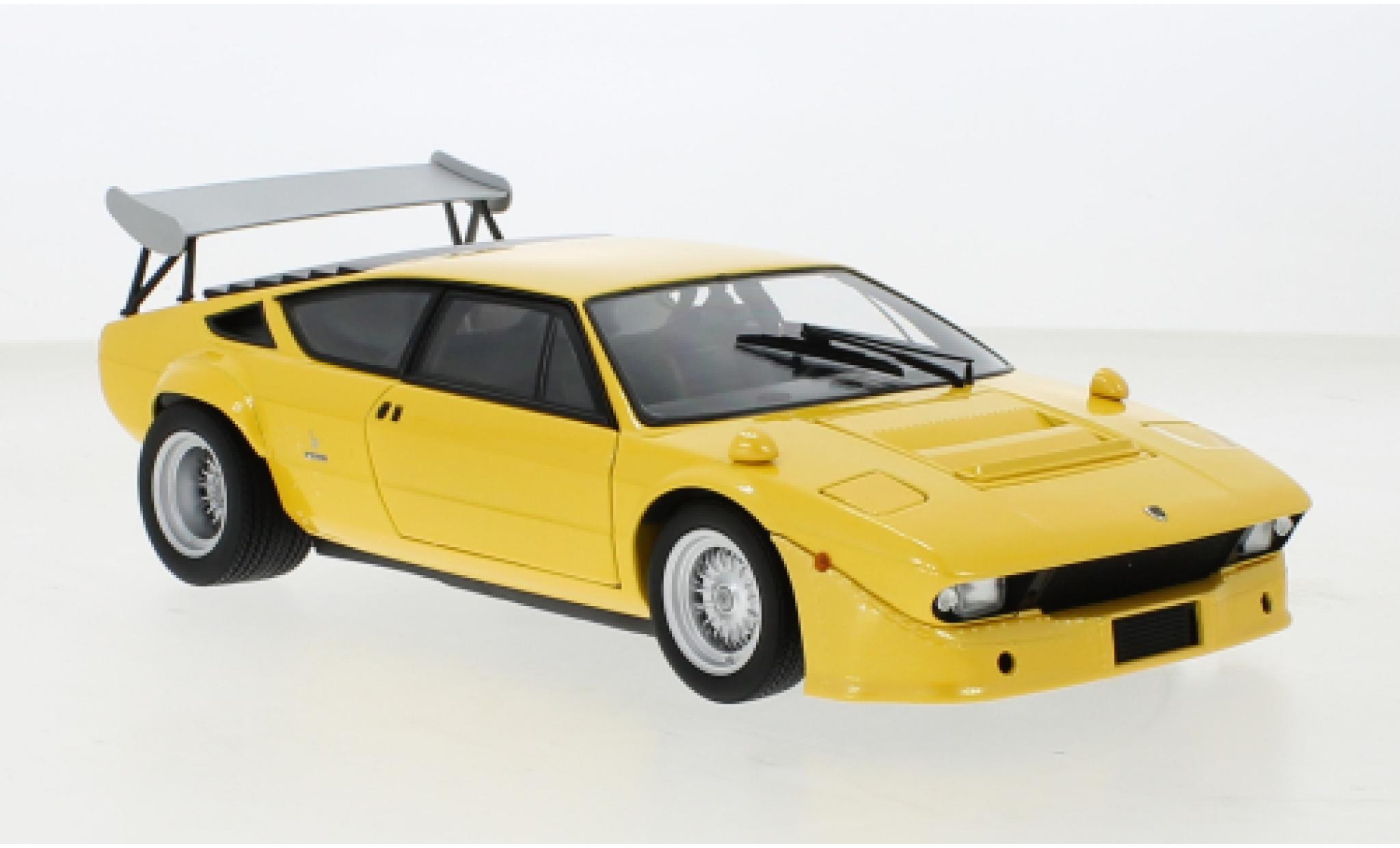 Lamborghini Urraco 1/18 Kyosho P250 Rally metallic geel modelauto