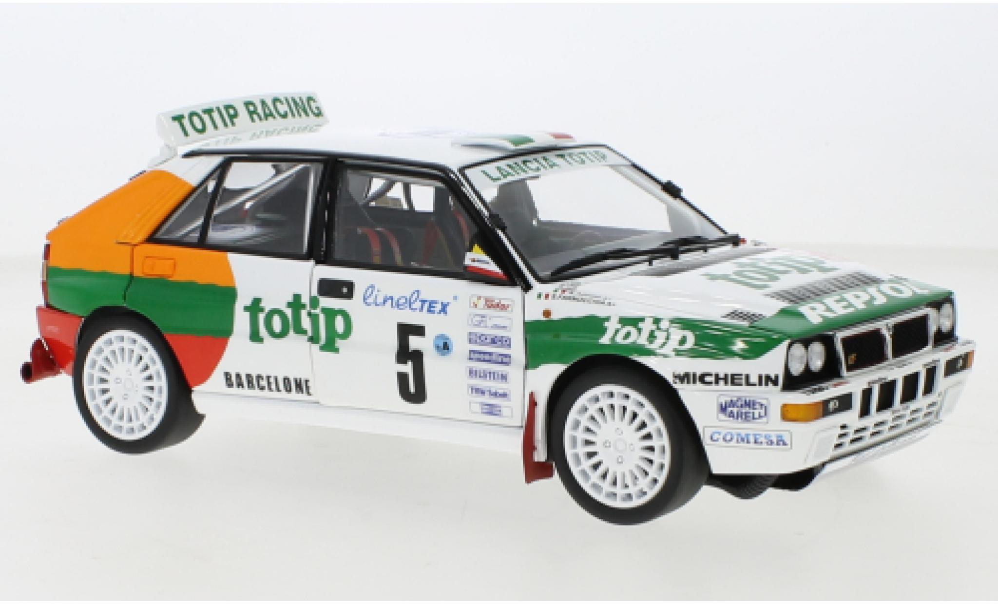 Lancia Delta 1/18 Kyosho HF Integrale No.5 Jolly Club Totip Rallye WM Rallye Monte Carlo 1993 modelauto