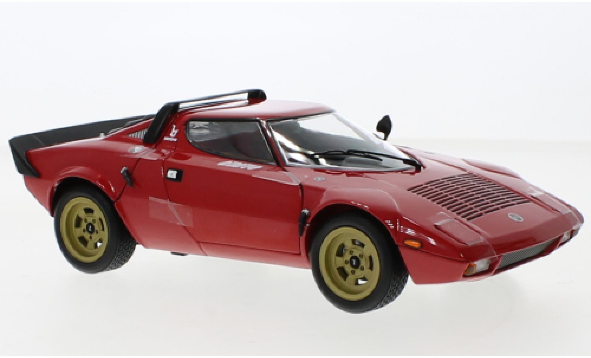 Lancia Stratos 1/18 Kyosho HF rood modelauto