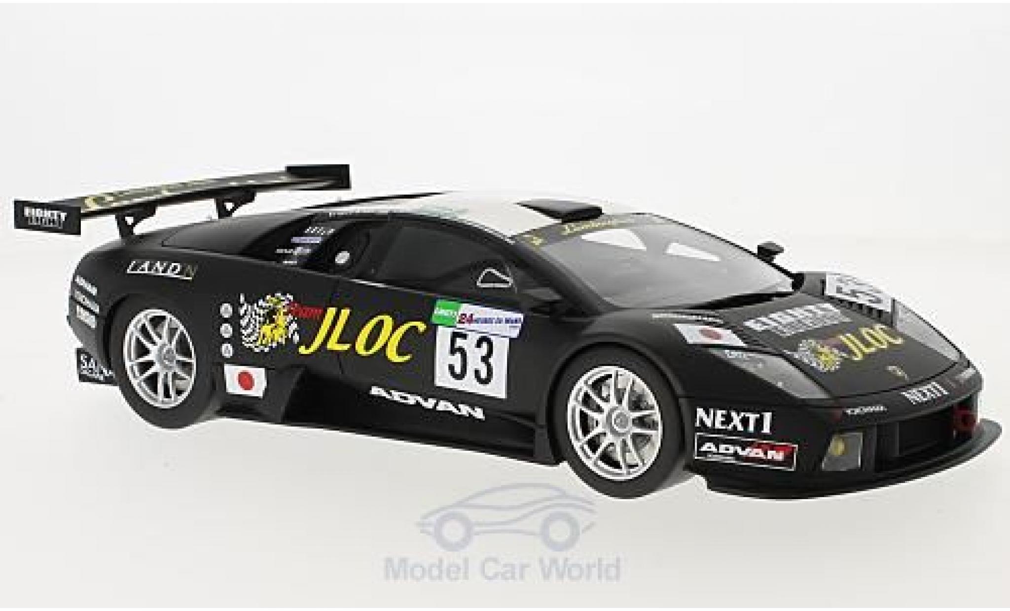 Lamborghini Murcielago 1/18 Kyosho R-GT No.53 24h Le Mans 2007 K.Yamanishi/A.Yogo/M.Apicella modelauto
