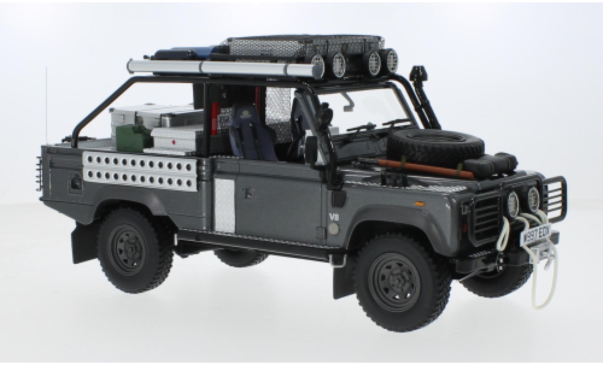 Land Rover Defender 1/18 Kyosho Movie Edition grijs 1:18 modelauto